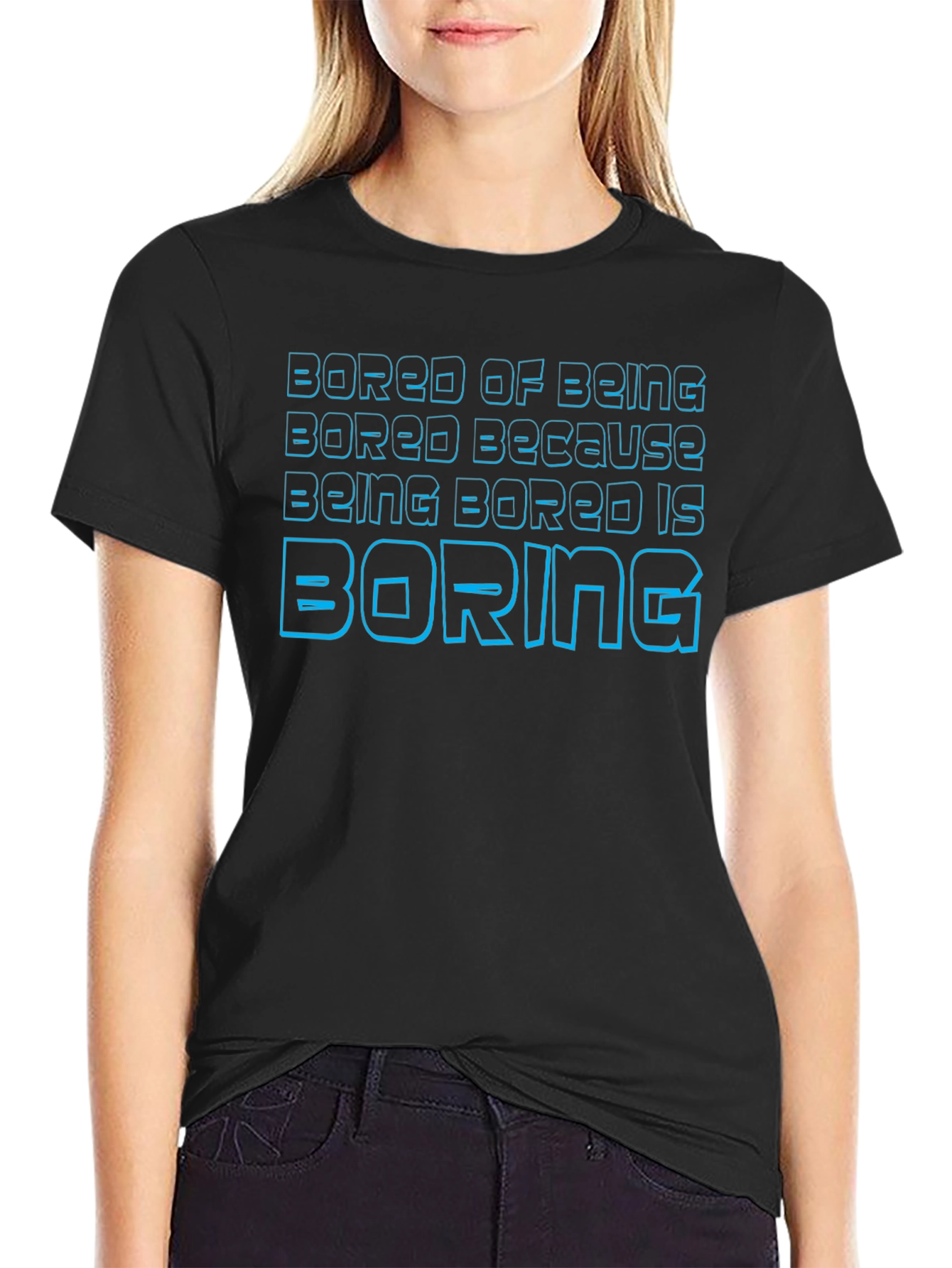 Bored of Being Bored Graphic T-Shirt