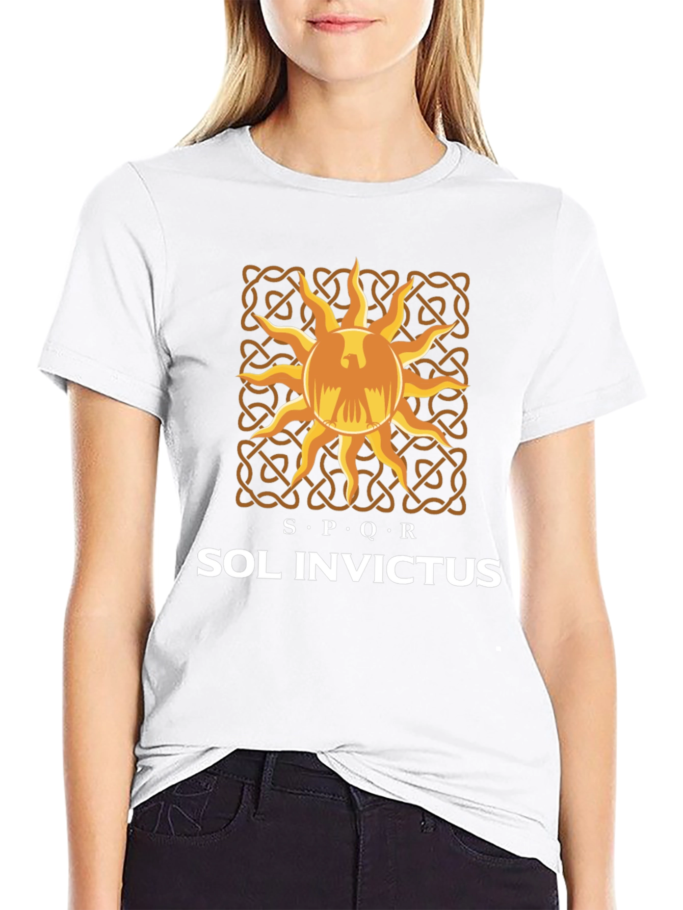 Sol Invictus Graphic Tee - Roman Sun God T-Shirt