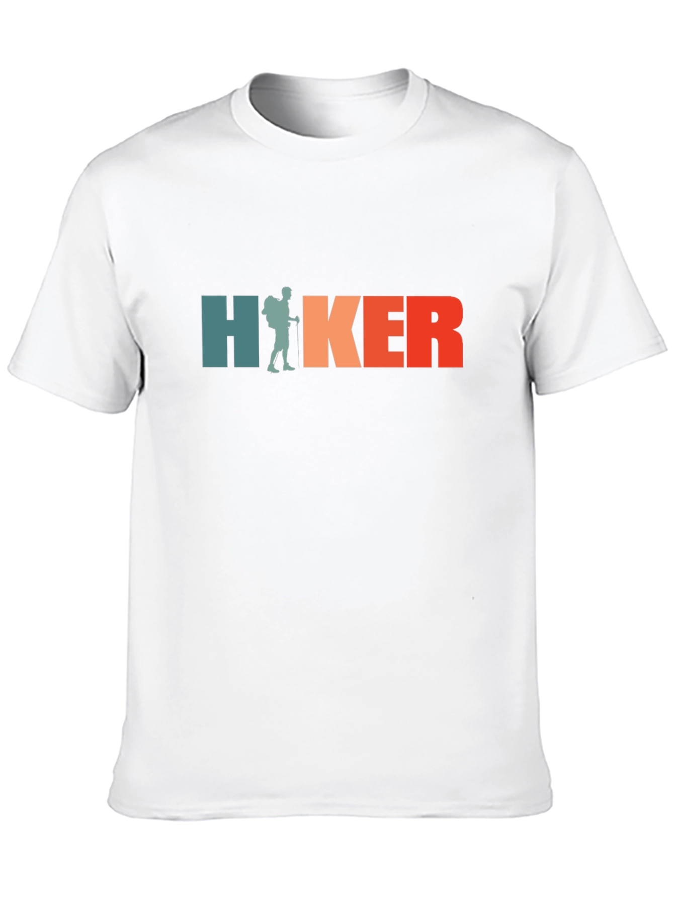 Hiker Retro Graphic Tee - Outdoor Adventure Shirt