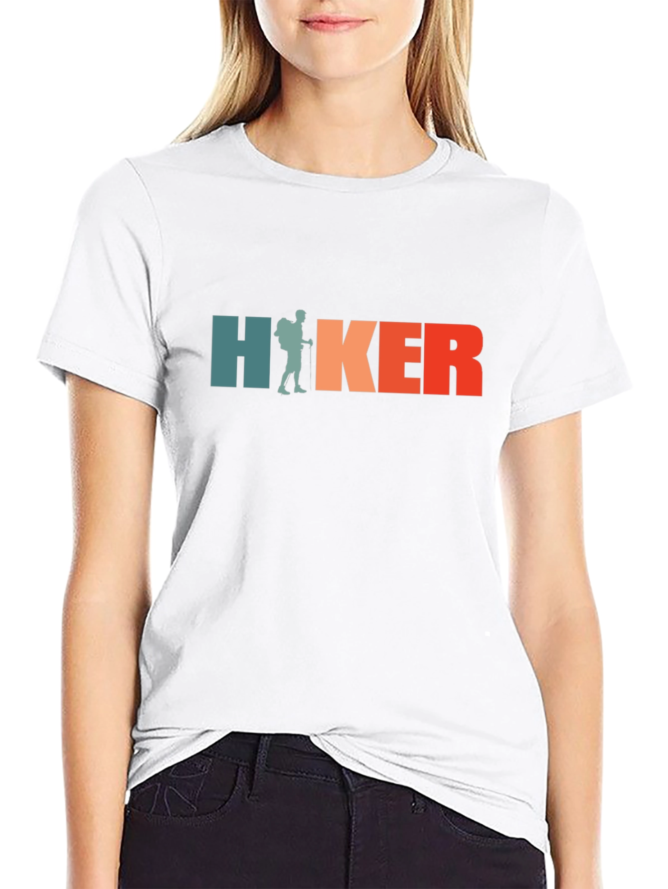 Hiker Retro Graphic Tee - Outdoor Adventure Shirt