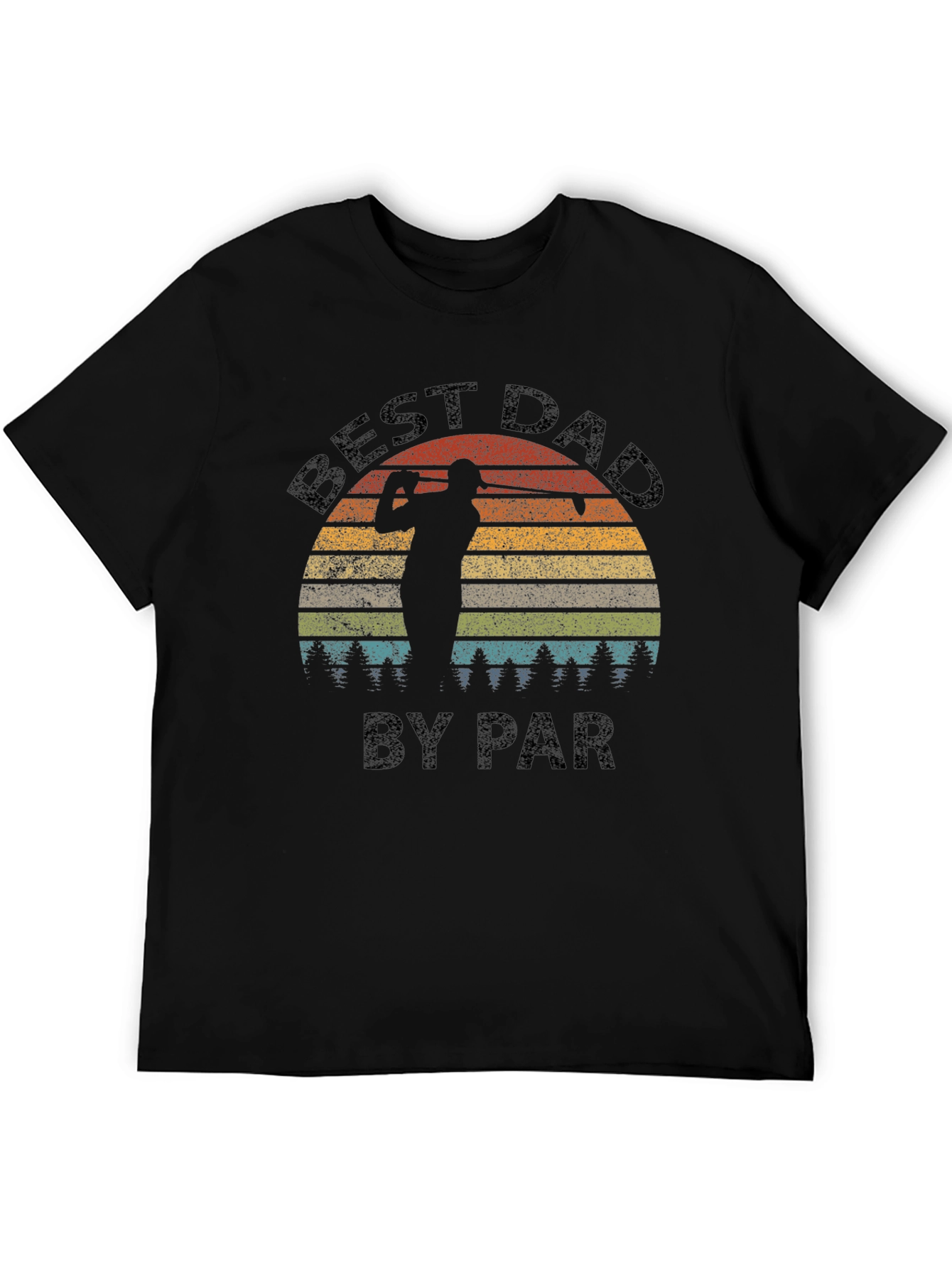Best Dad By Par T-Shirt Fathers Day Golf
