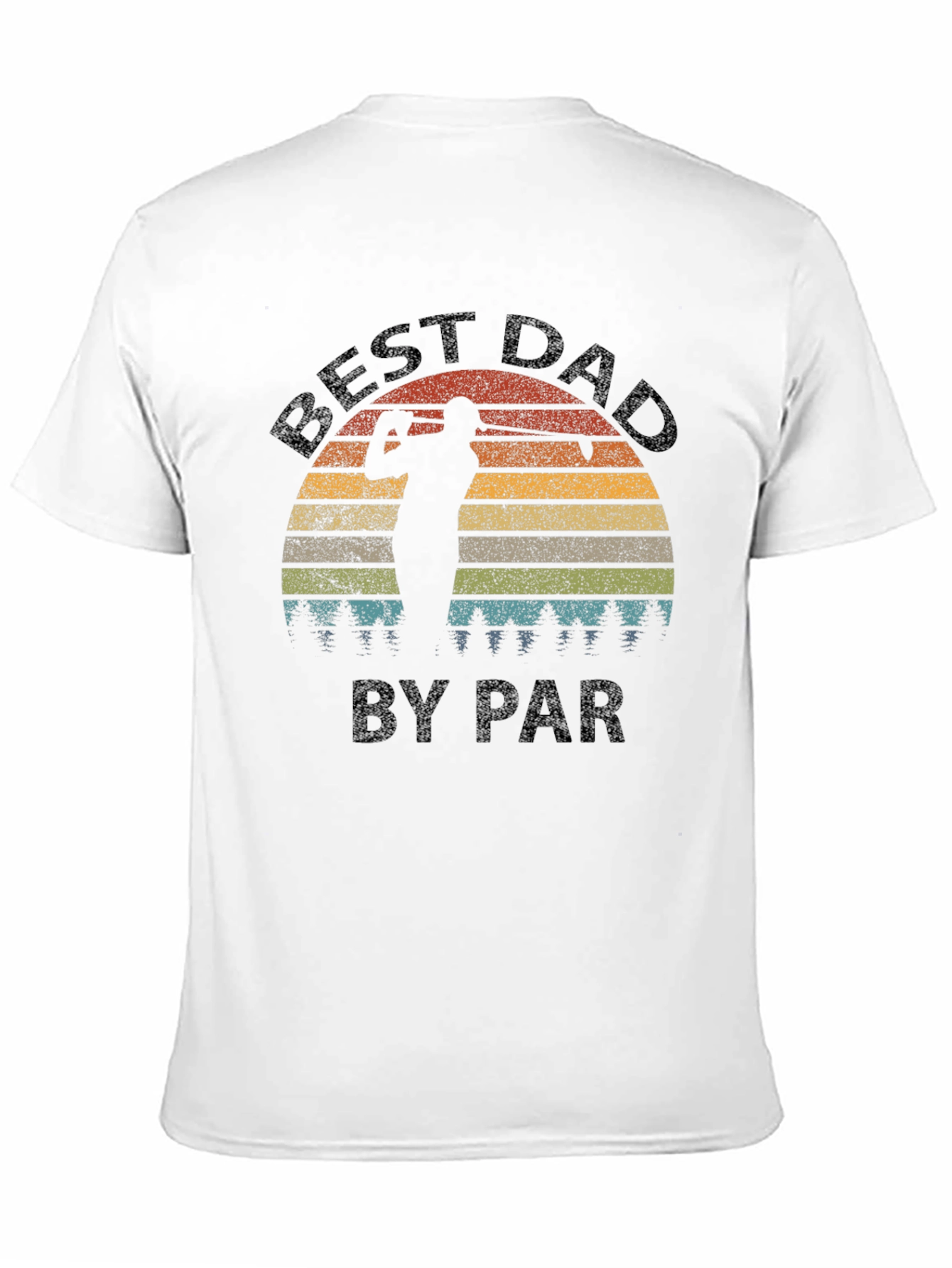 Best Dad By Par T-Shirt Fathers Day Golf