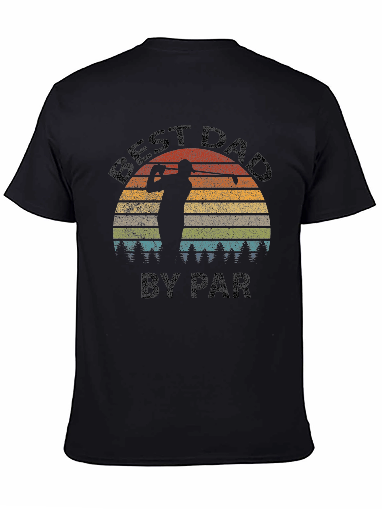 Best Dad By Par T-Shirt Fathers Day Golf