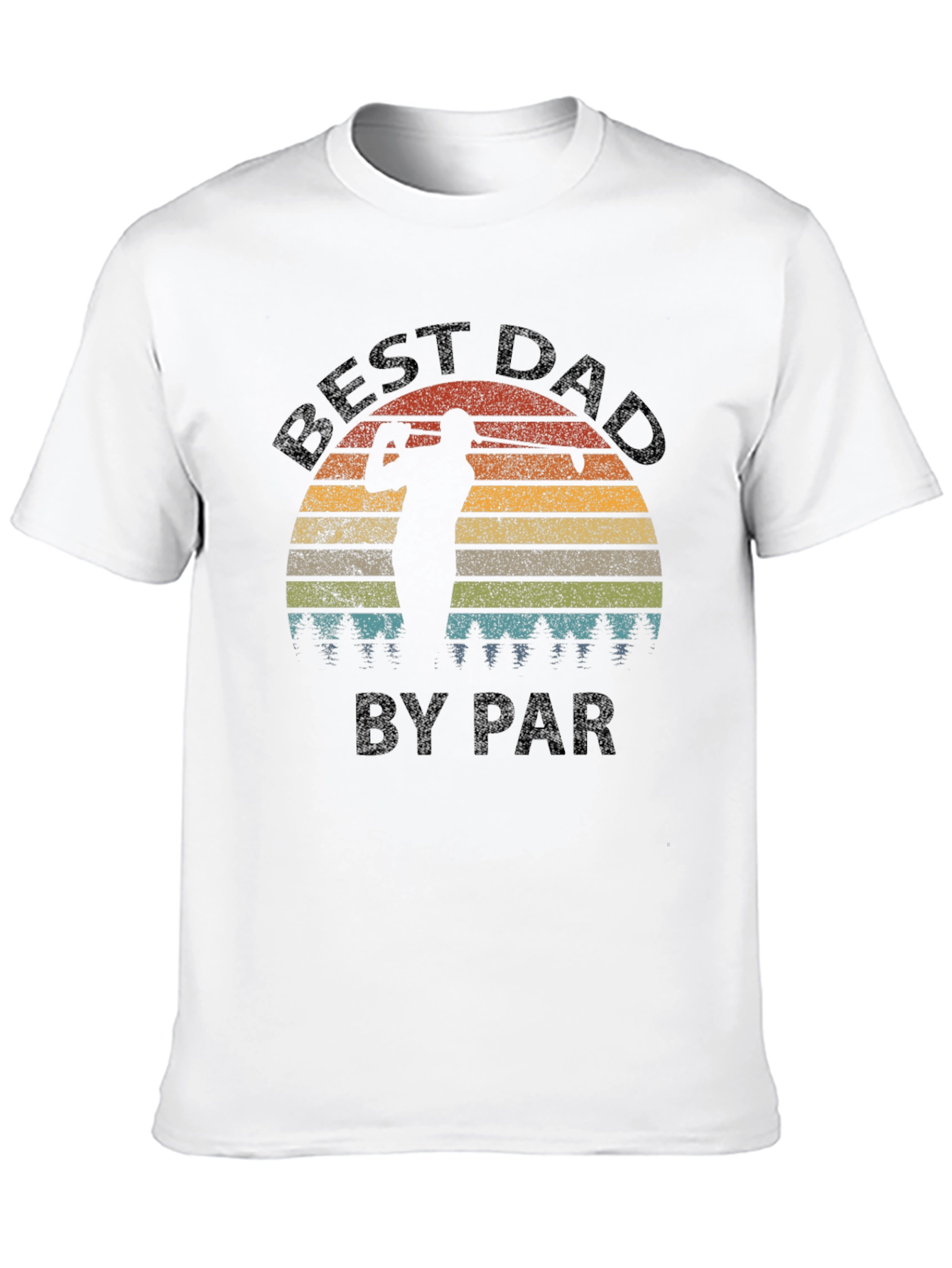 Best Dad By Par T-Shirt Fathers Day Golf