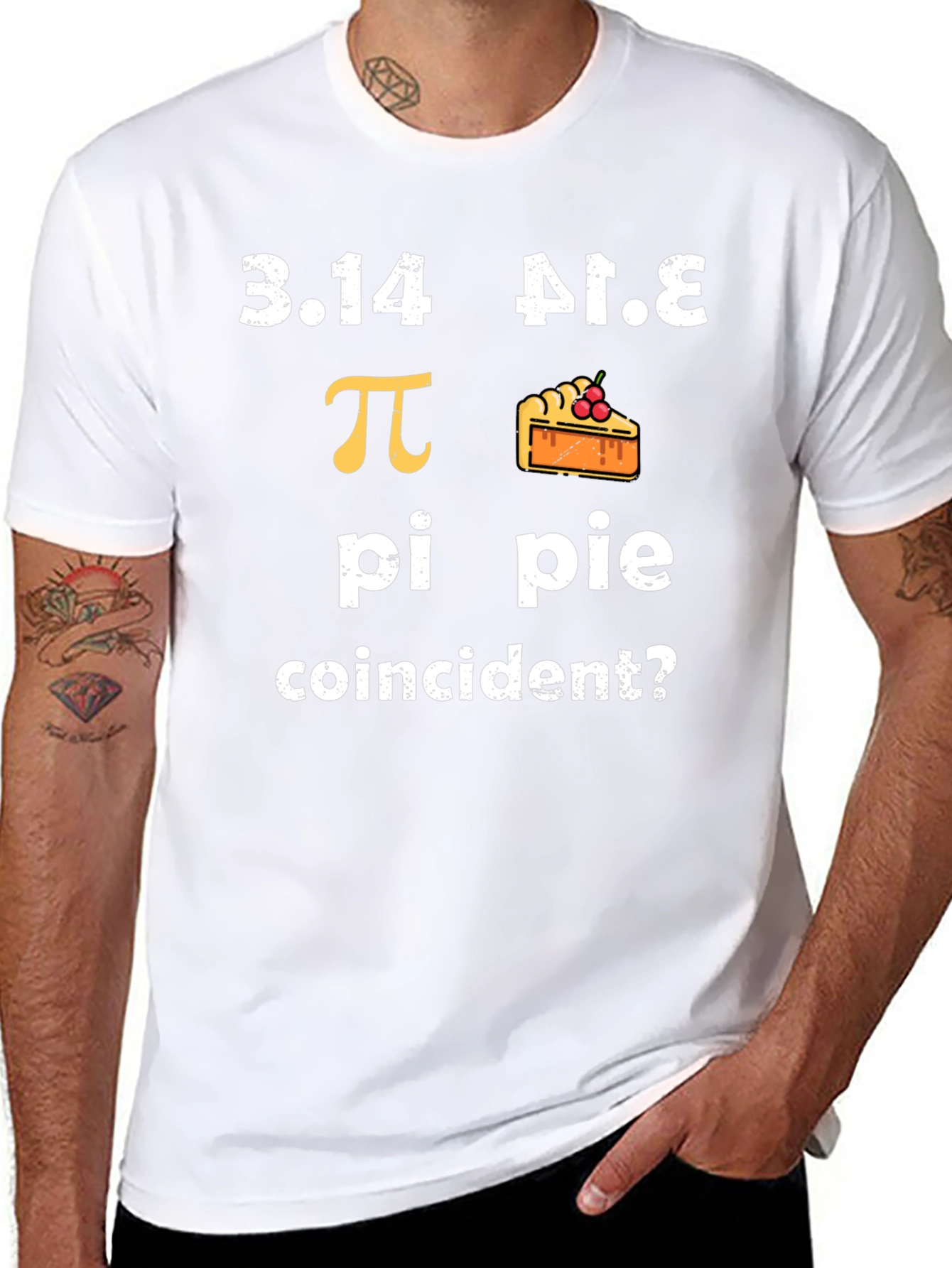 Pi Pie Coincidence Graphic Tee