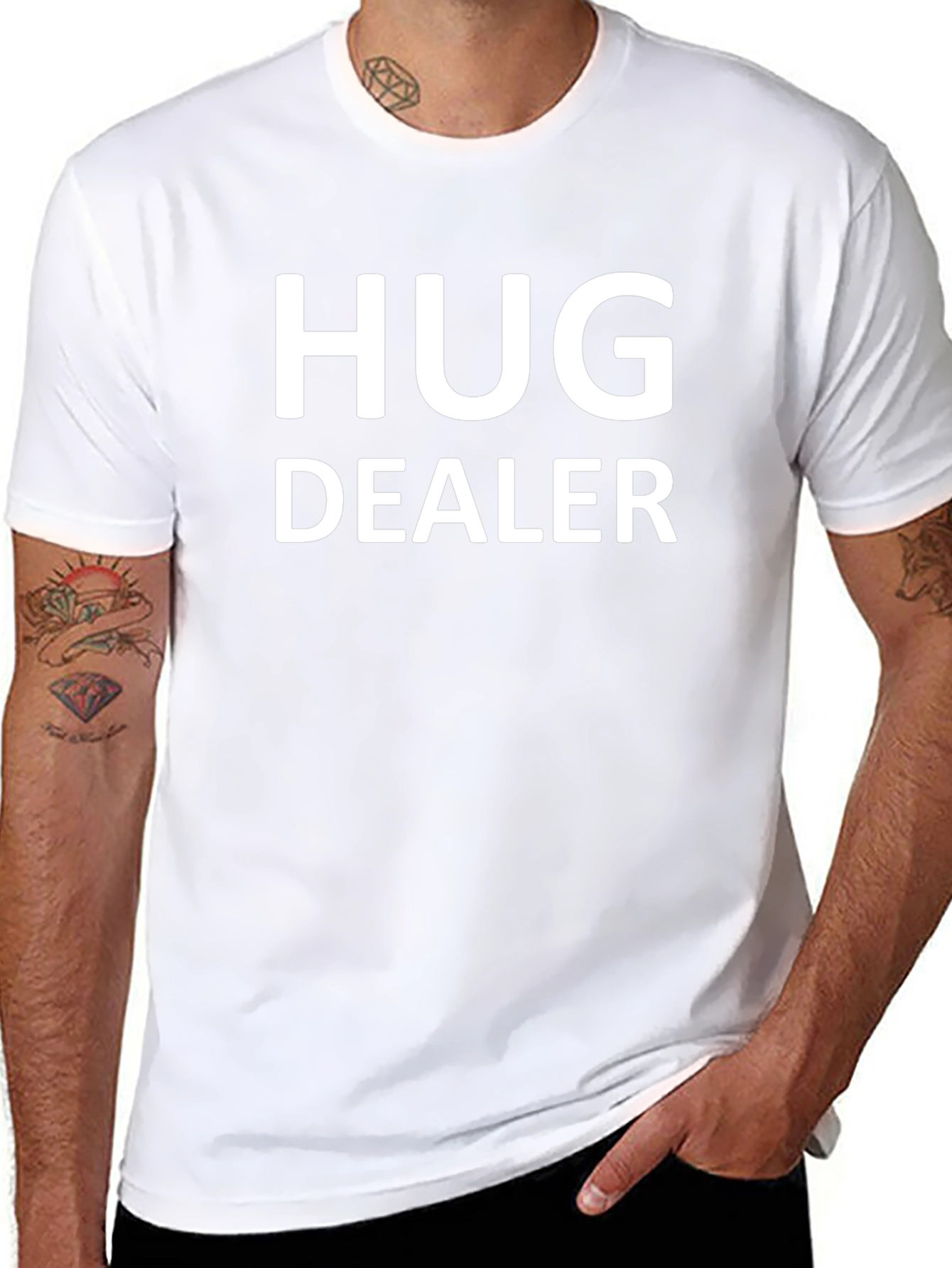Hug Dealer T-Shirt - Comfort & Humor