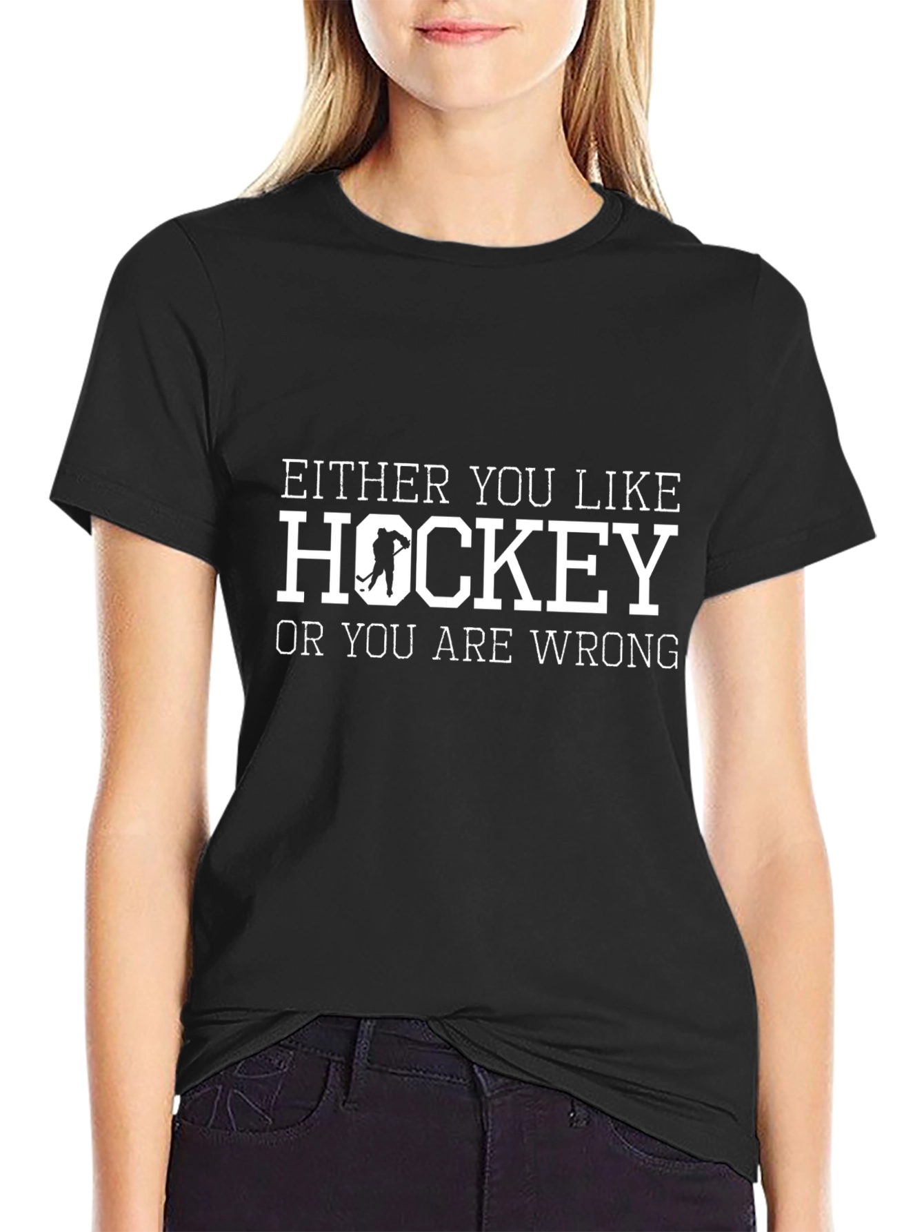 Hockey Fan T-Shirt - Funny Slogan Tee