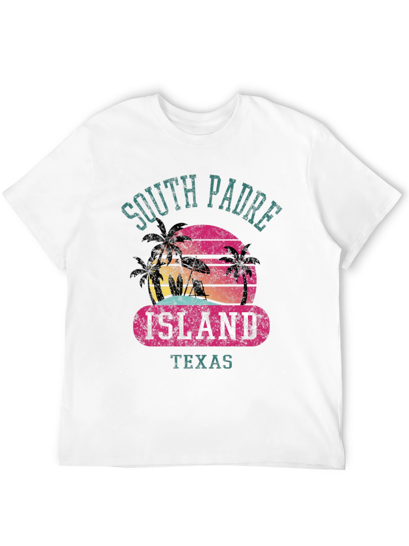 South Padre Island Texas T-Shirt Beach Sunset Tee
