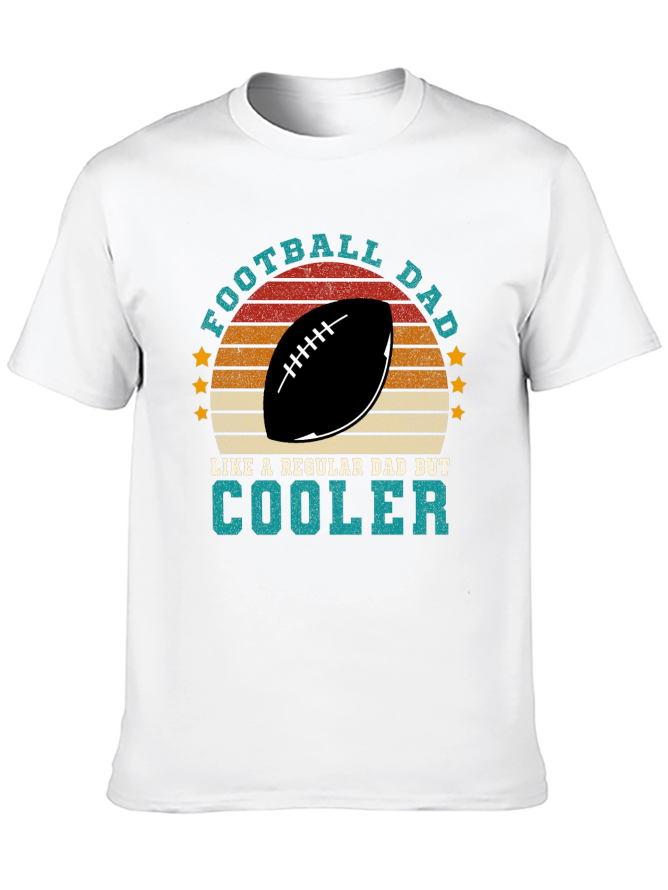 Football Dad T-Shirt - Cool Dad Tee
