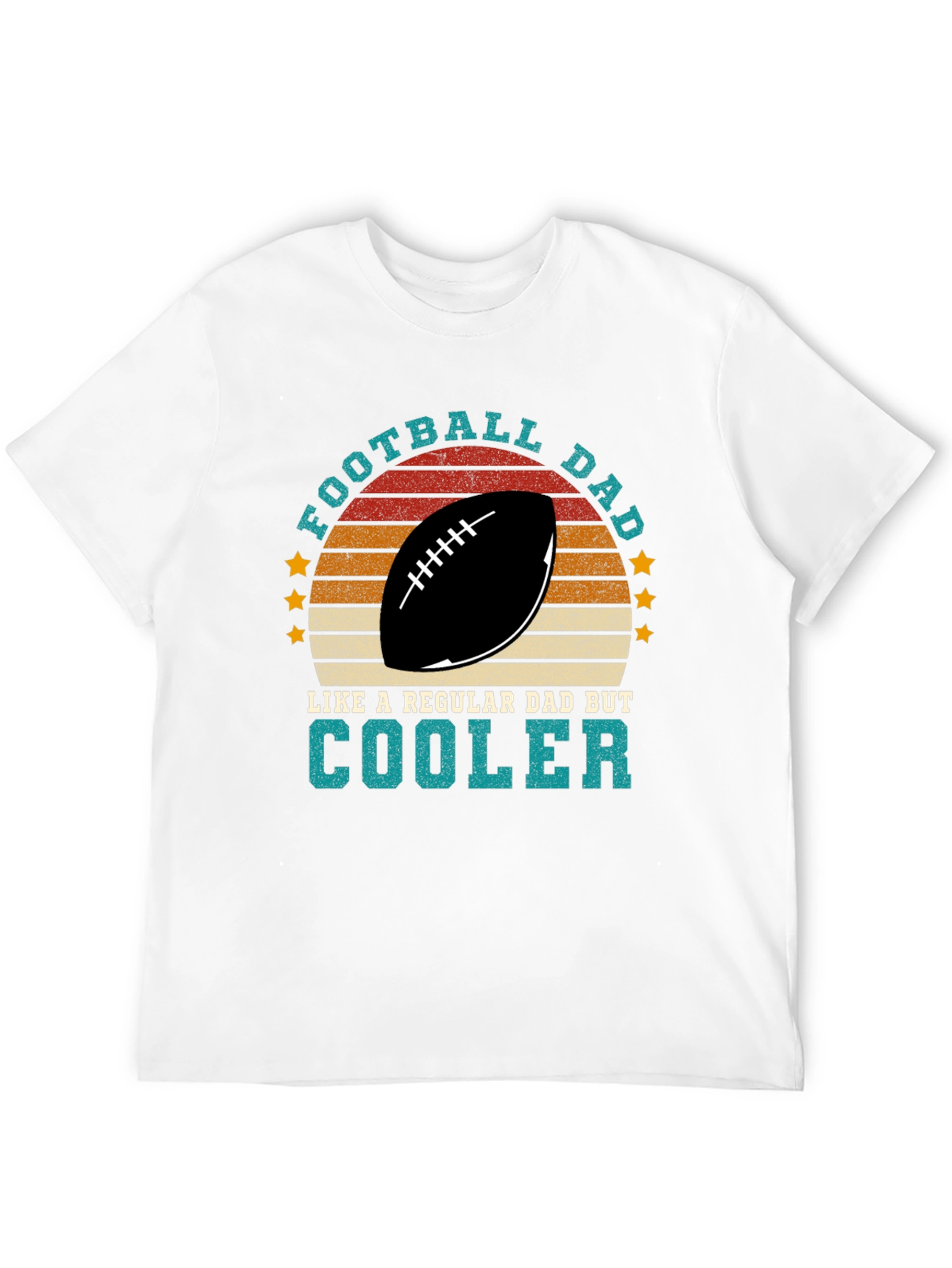 Football Dad T-Shirt - Cool Dad Tee