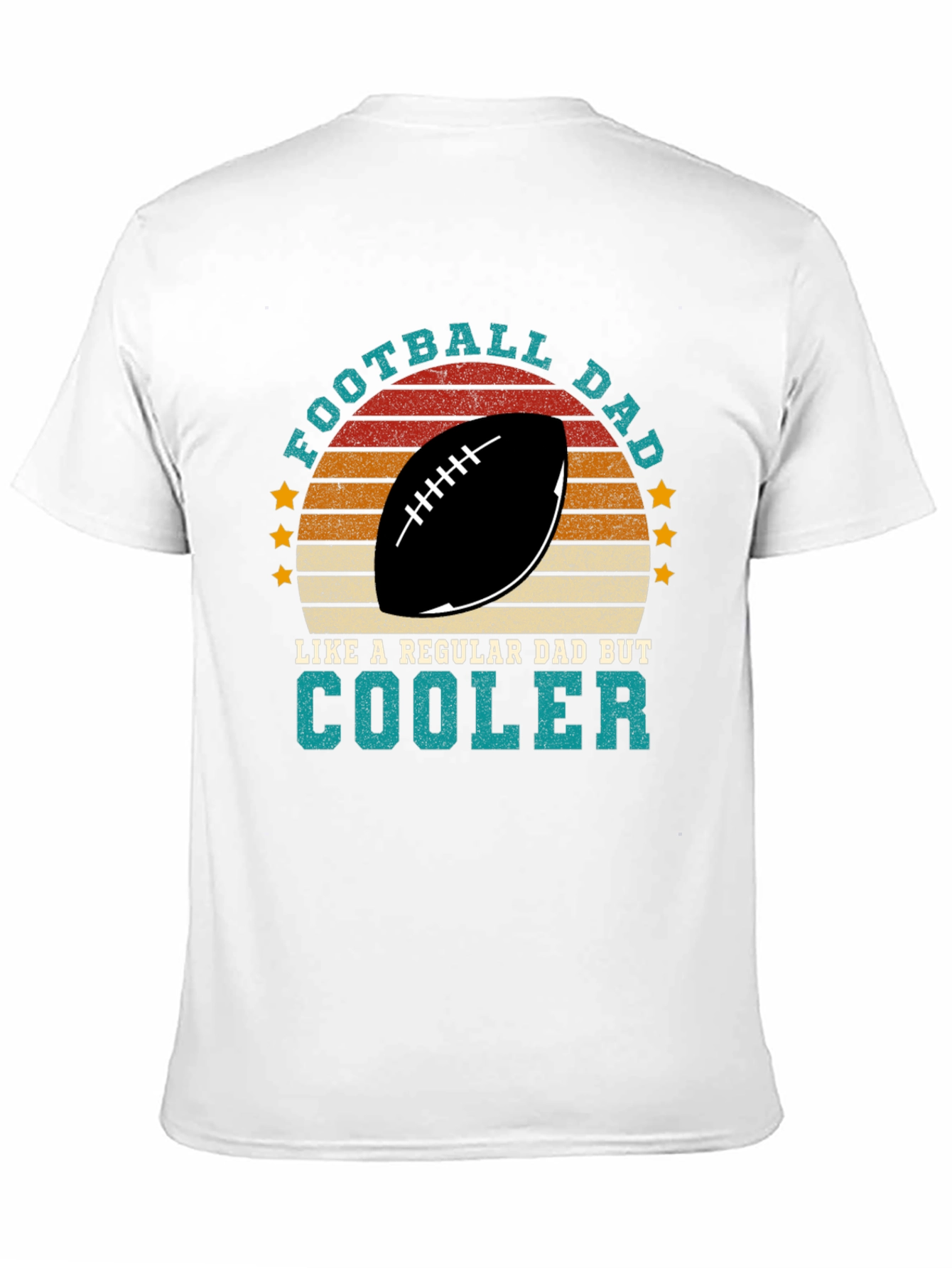 Football Dad T-Shirt - Cool Dad Tee