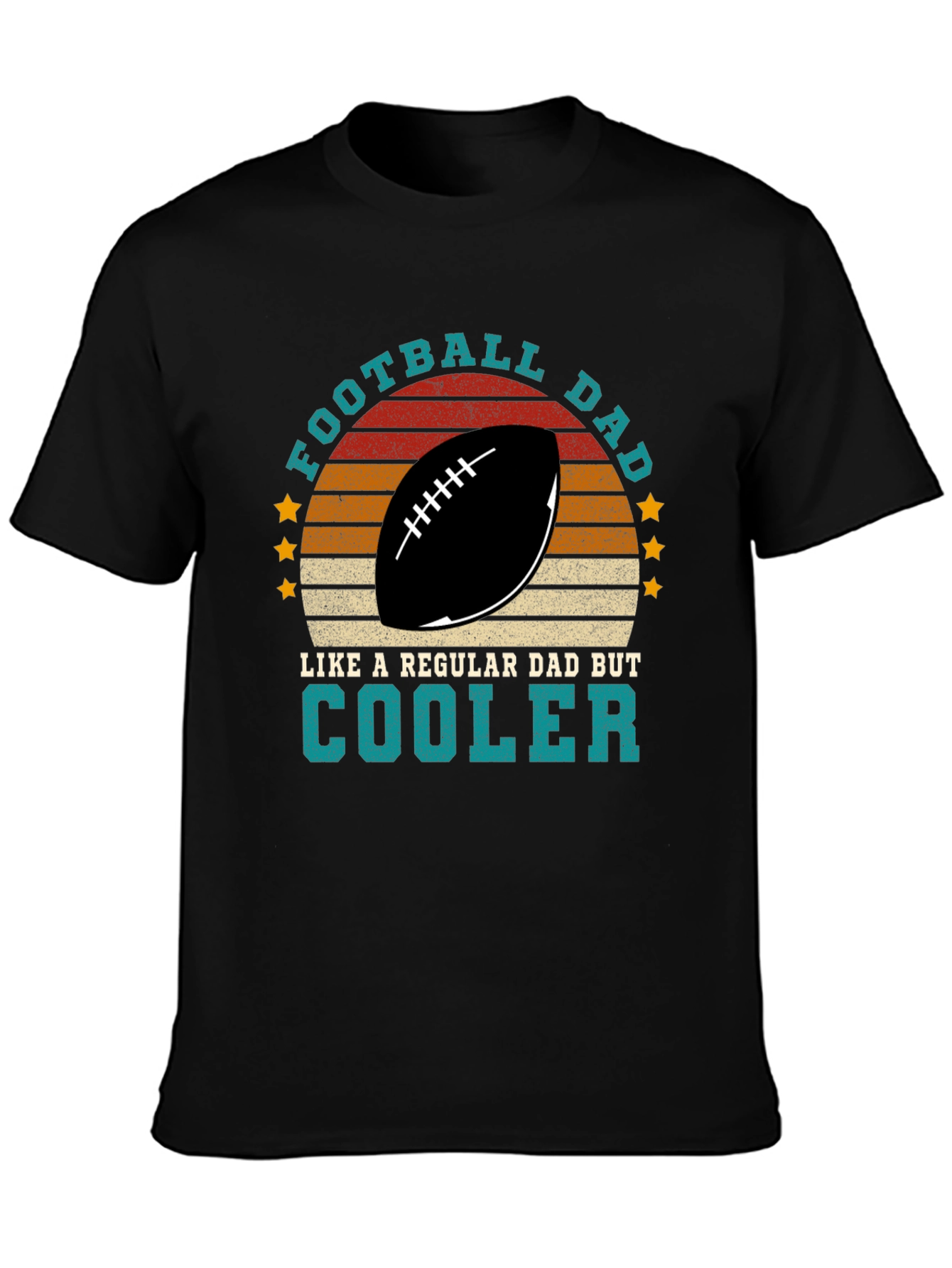 Football Dad T-Shirt - Cool Dad Tee