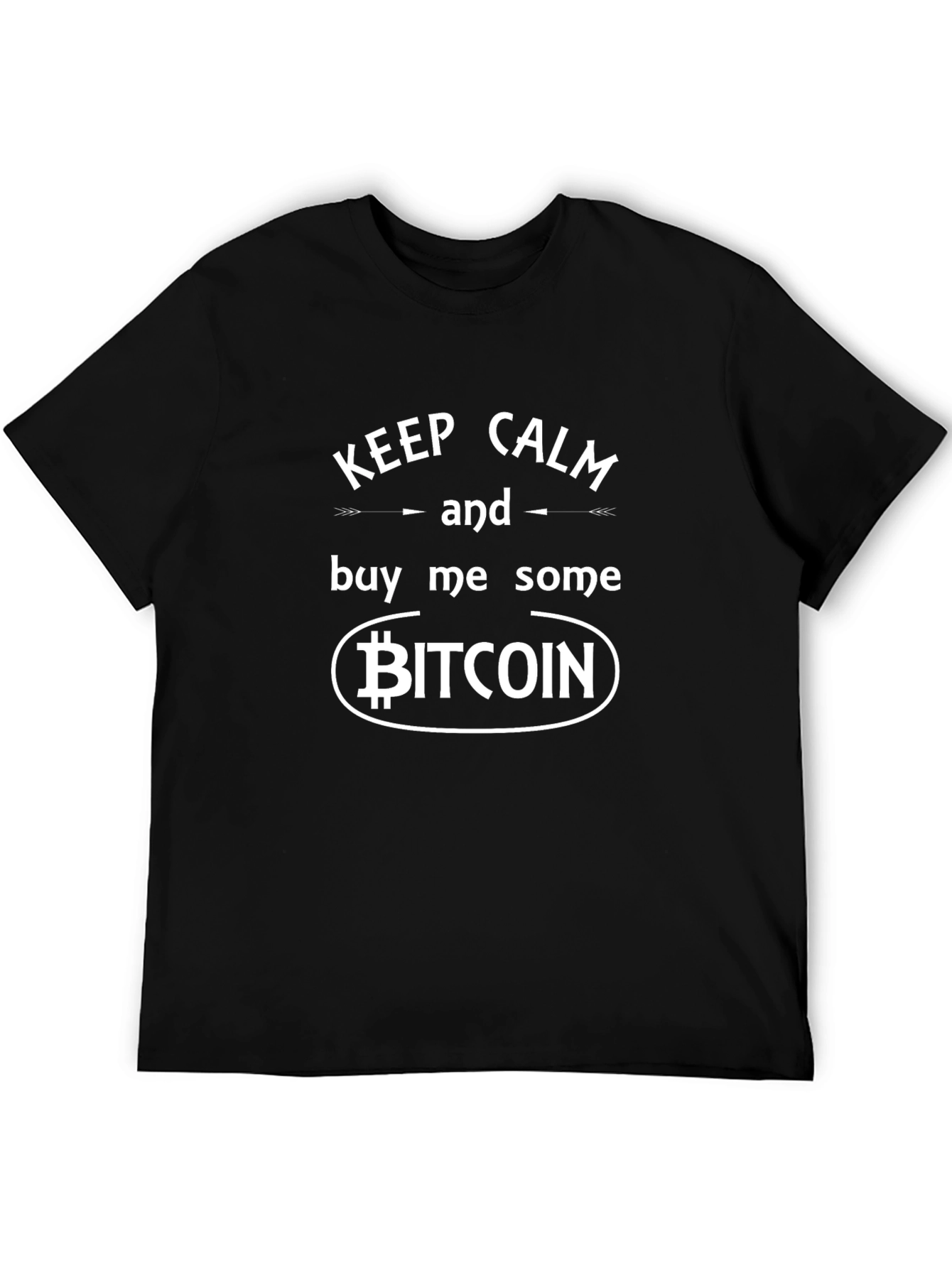 Keep Calm Buy Bitcoin Black T-Shirt
