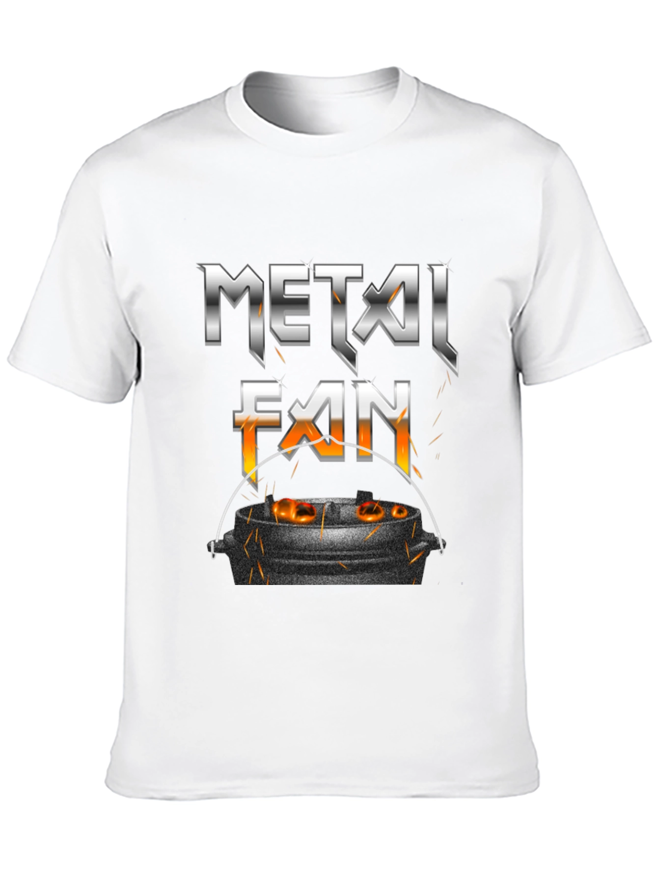 Metal Fan T-Shirt - Heavy Metal Music Lover Tee