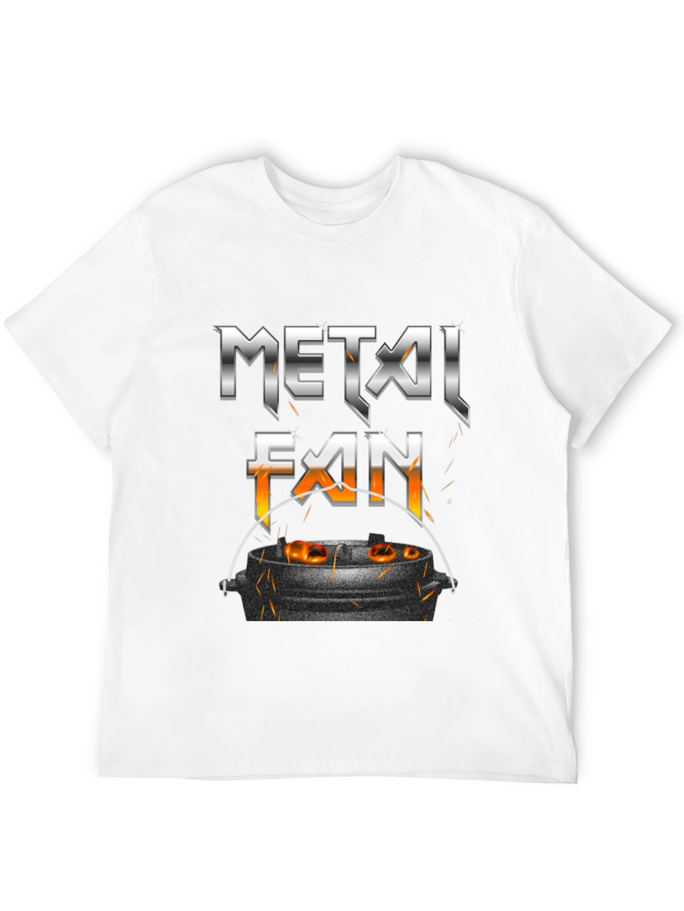Metal Fan T-Shirt - Heavy Metal Music Lover Tee