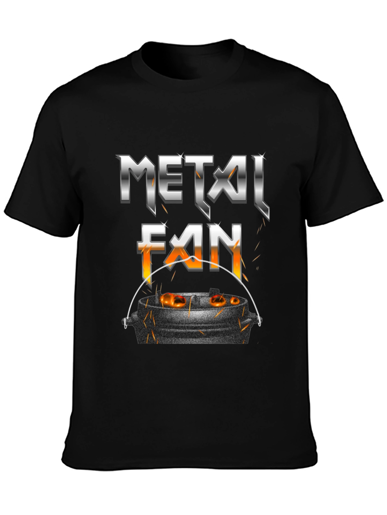 Metal Fan T-Shirt - Heavy Metal Music Lover Tee