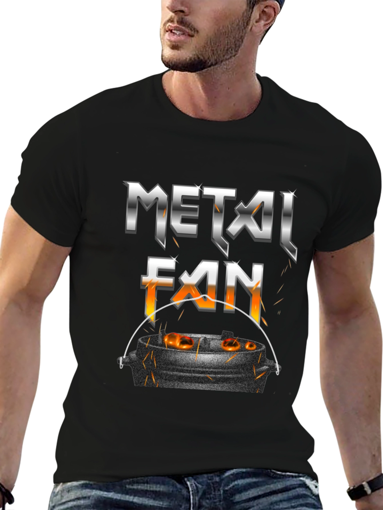 Metal Fan T-Shirt - Heavy Metal Music Lover Tee