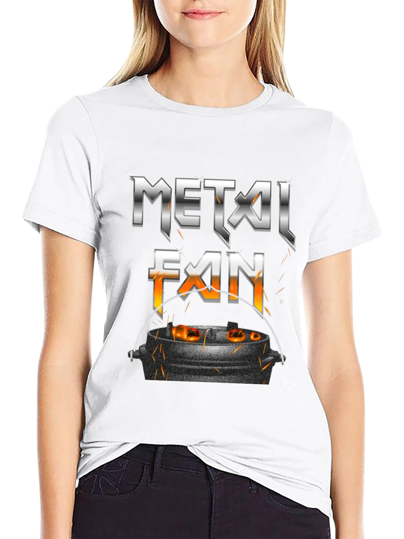 Metal Fan T-Shirt - Heavy Metal Music Lover Tee