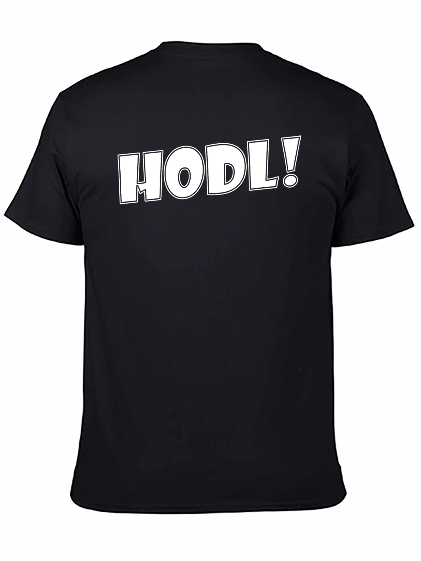 HODL! Black Crypto T-Shirt