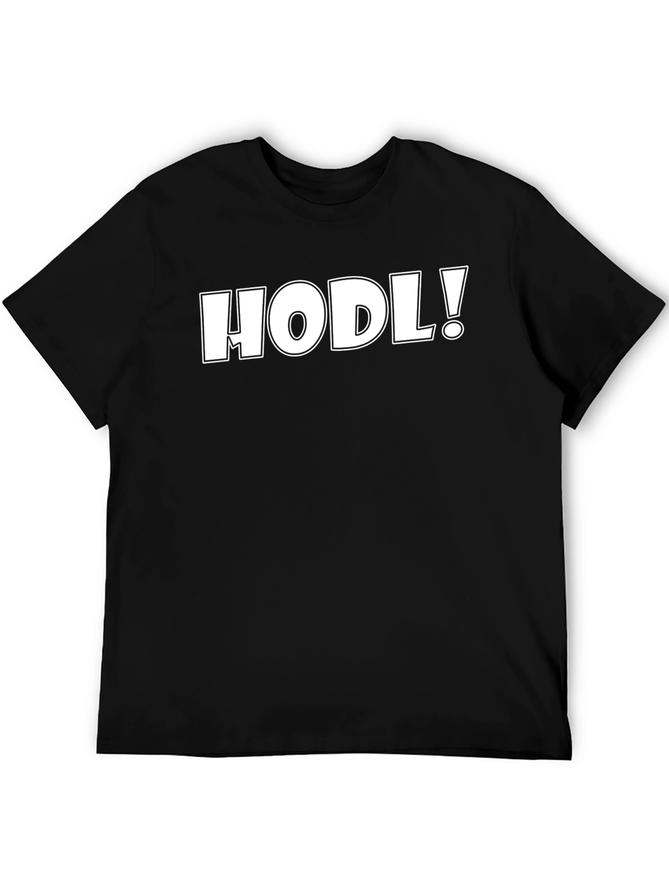 HODL! Black Crypto T-Shirt