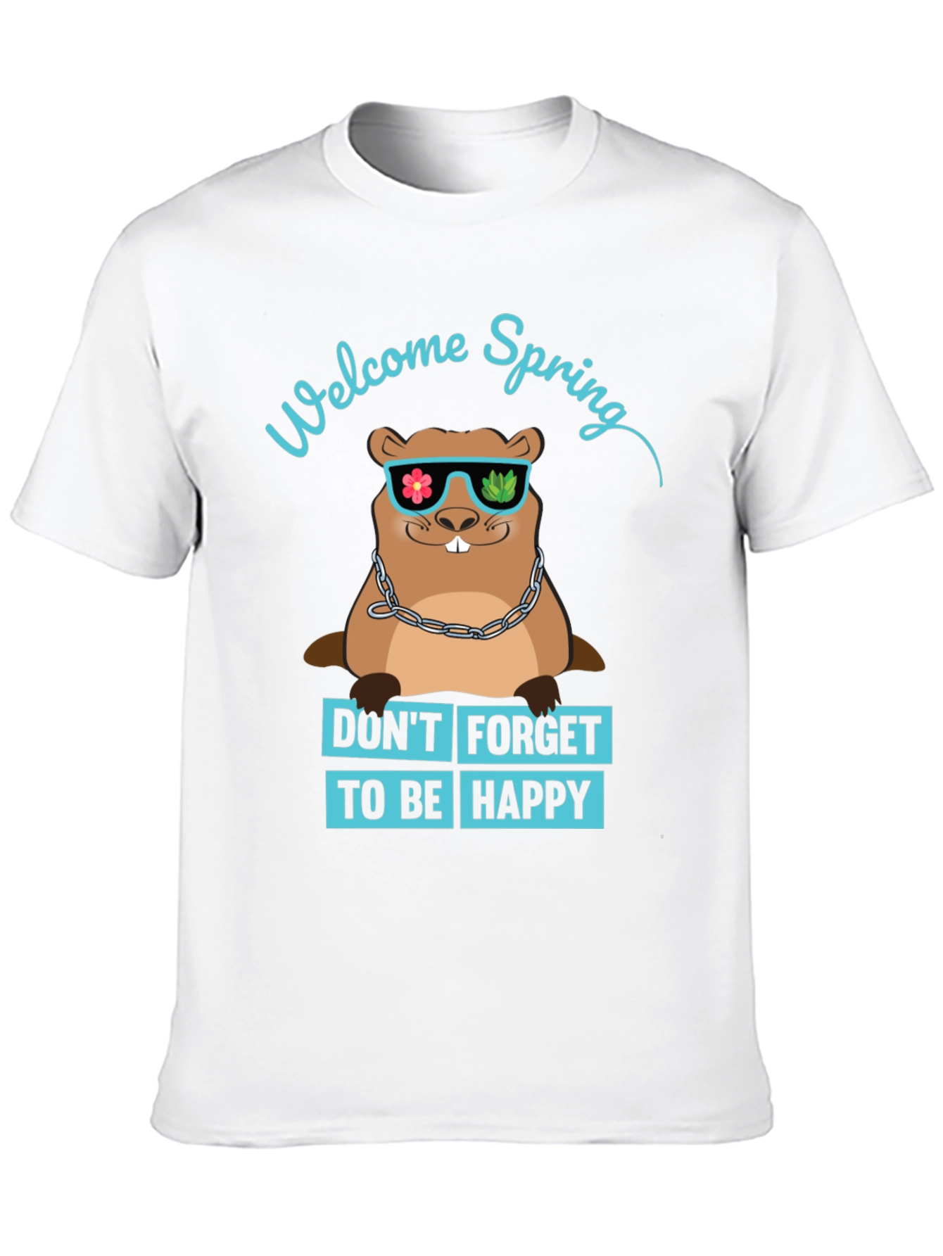 Welcome Spring Groundhog T-Shirt