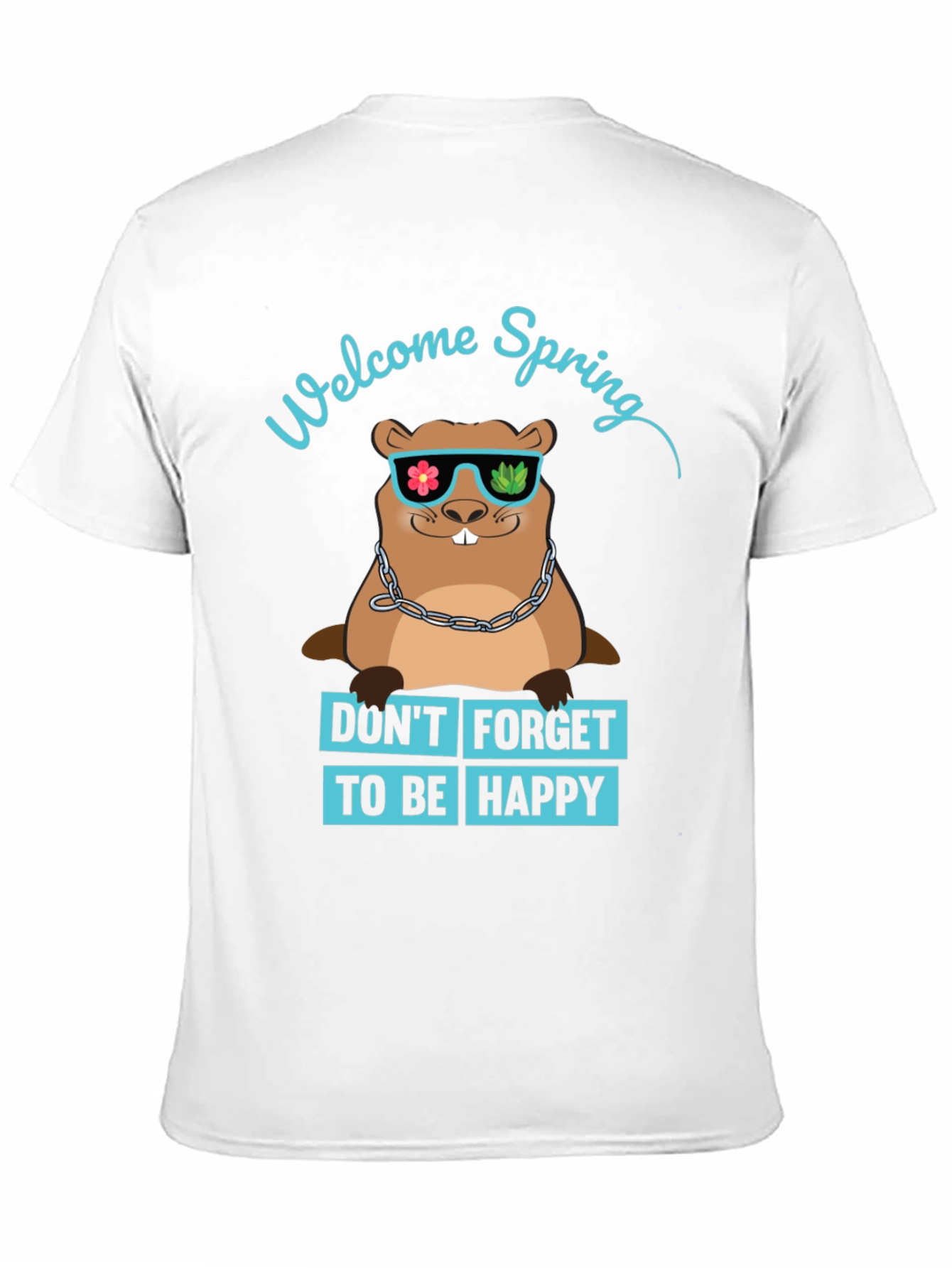 Welcome Spring Groundhog T-Shirt