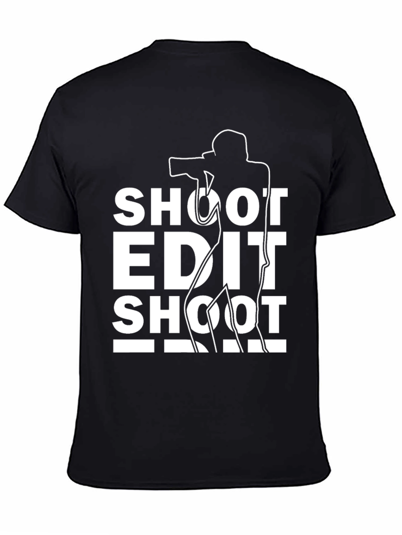 Shoot Edit Shoot Photographer Graphic T-Shirt