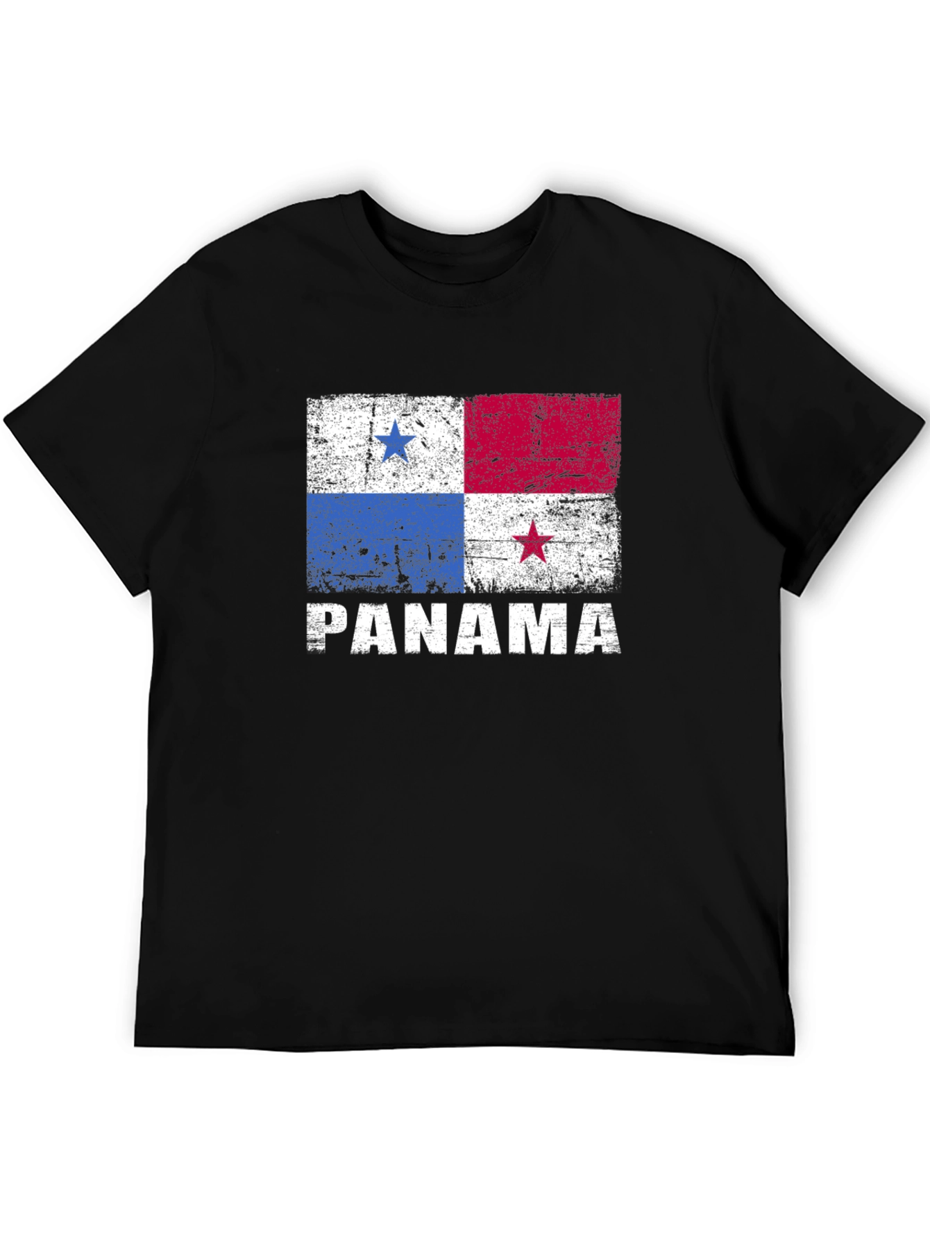 Panama Flag T-Shirt Distressed Graphic Tee
