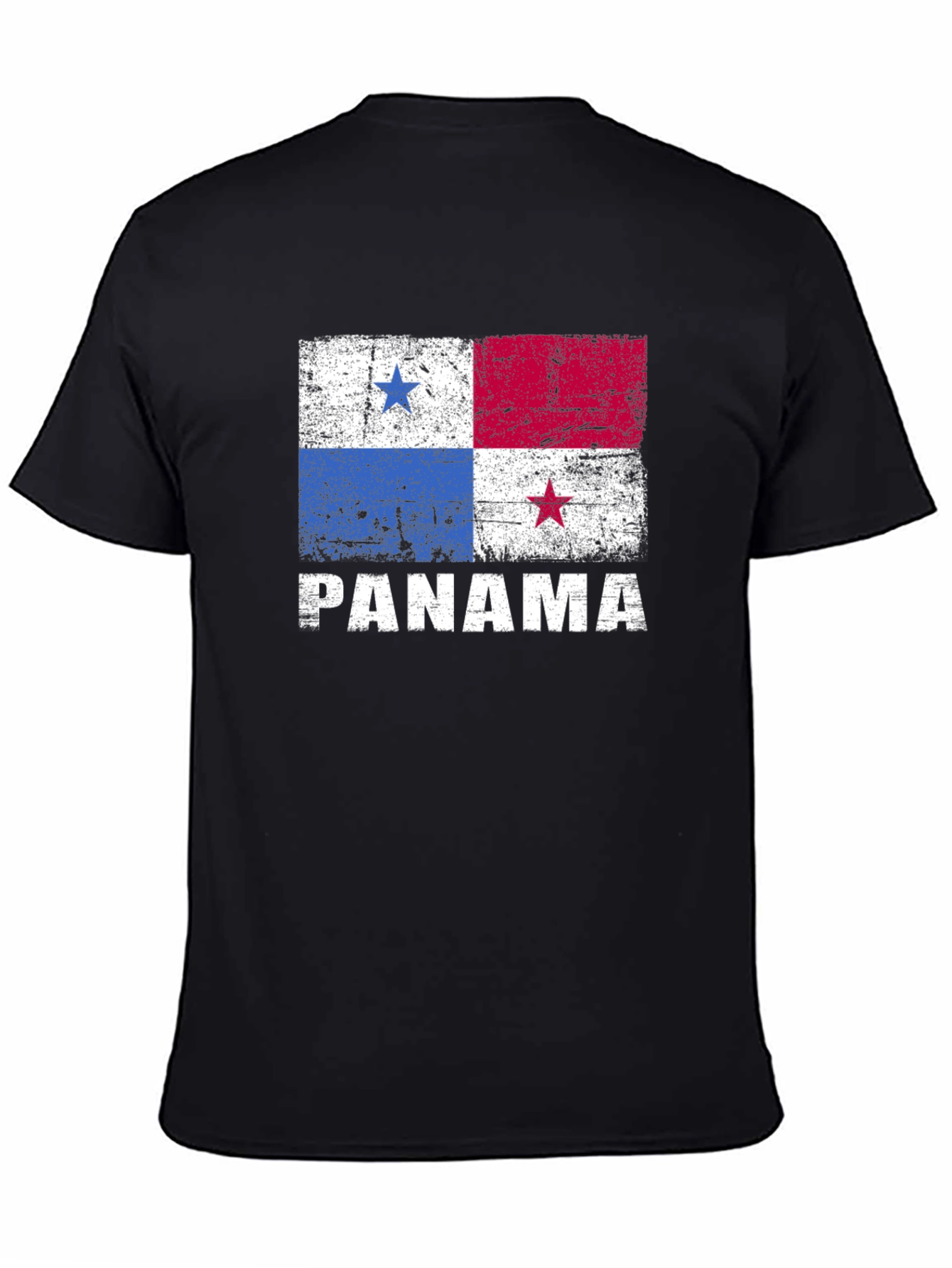 Panama Flag T-Shirt Distressed Graphic Tee