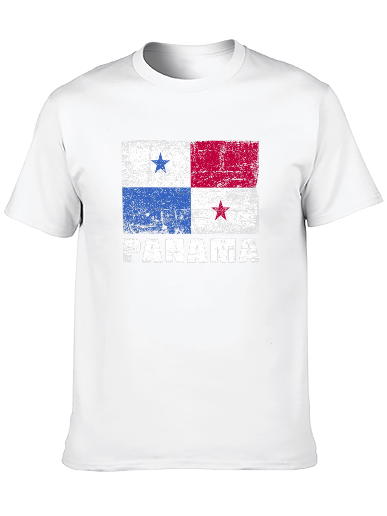 Panama Flag T-Shirt Distressed Graphic Tee