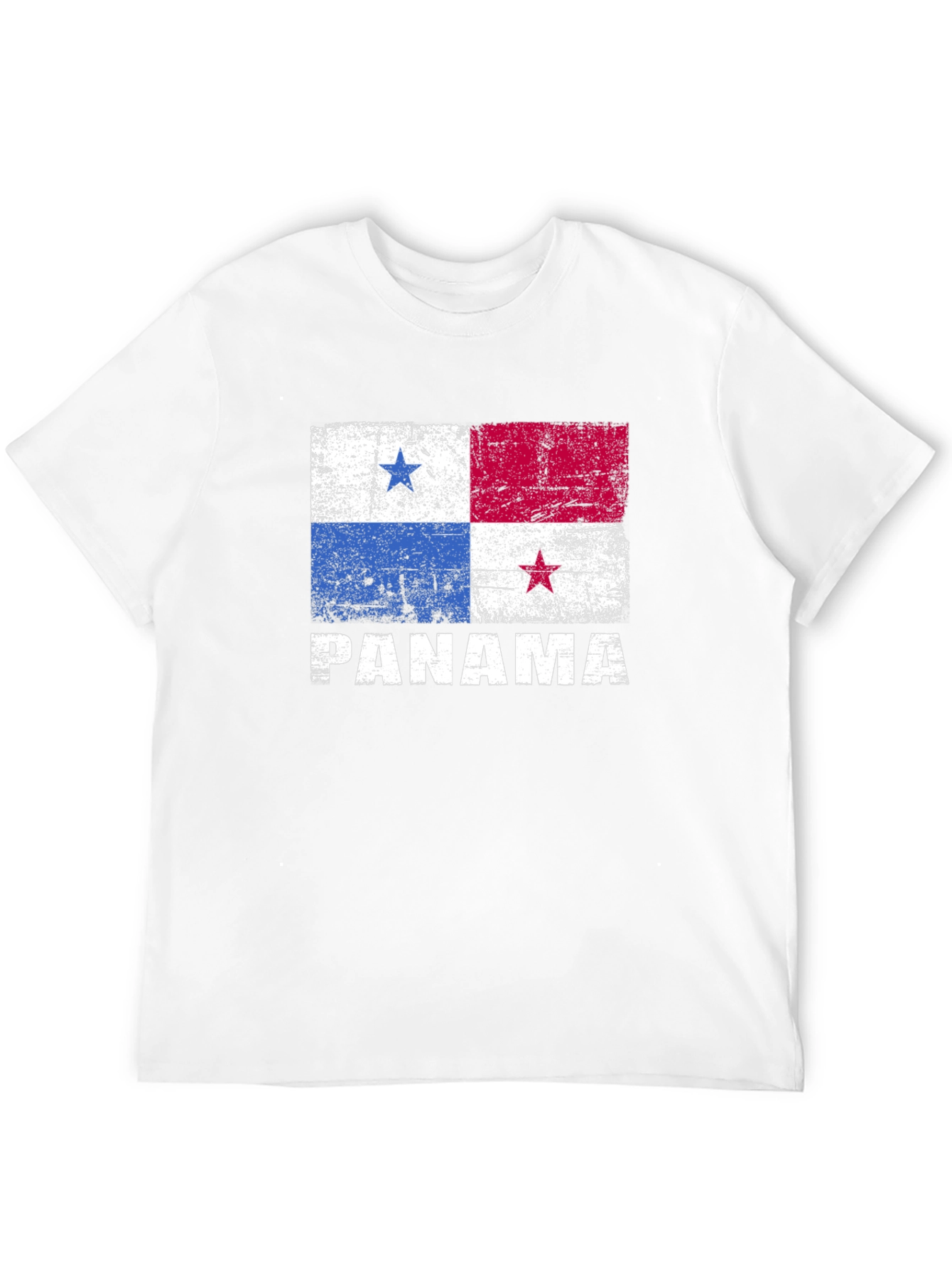 Panama Flag T-Shirt Distressed Graphic Tee