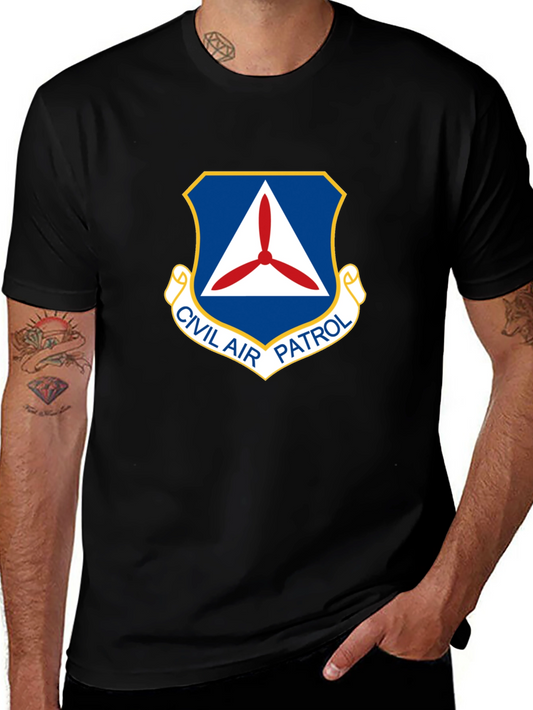 Civil Air Patrol T-Shirt - Black Graphic Tee