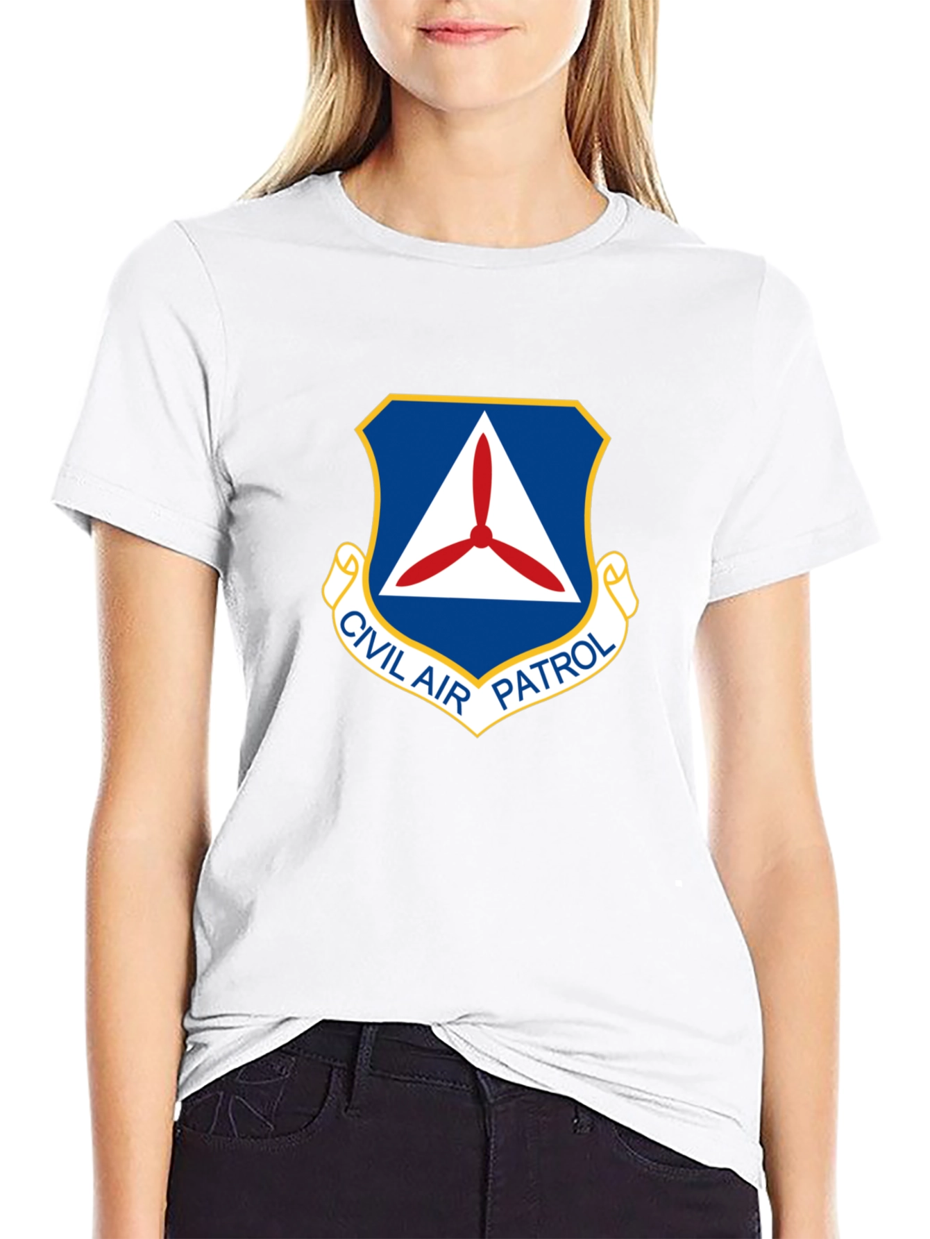 Civil Air Patrol T-Shirt - Black Graphic Tee