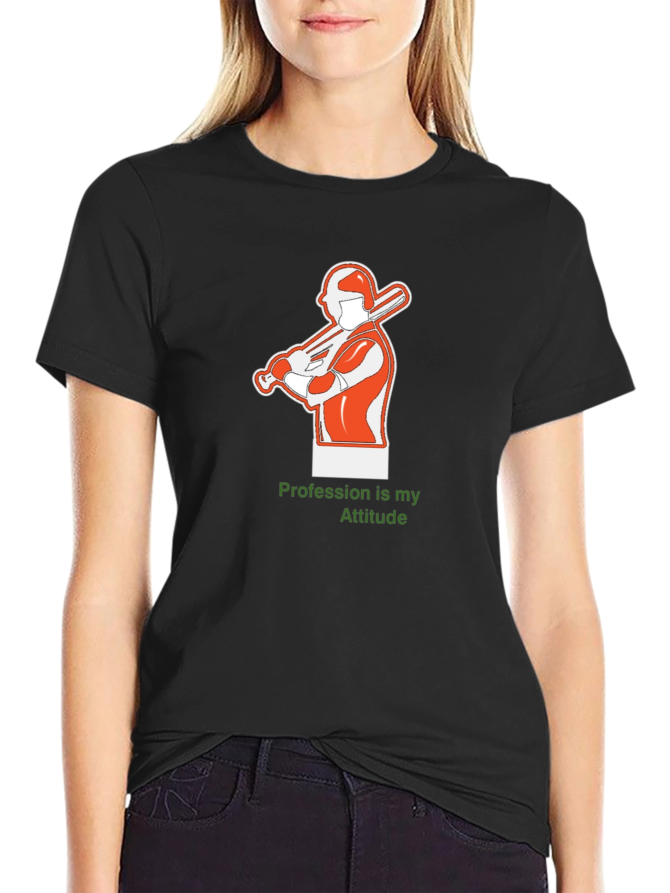 Baseball Player Graphic Tee