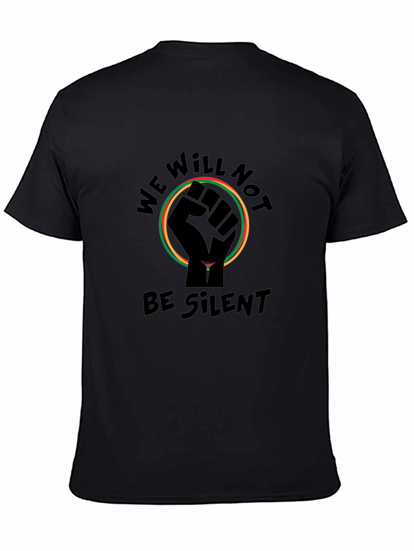 We Will Not Be Silent Fist Graphic Tee