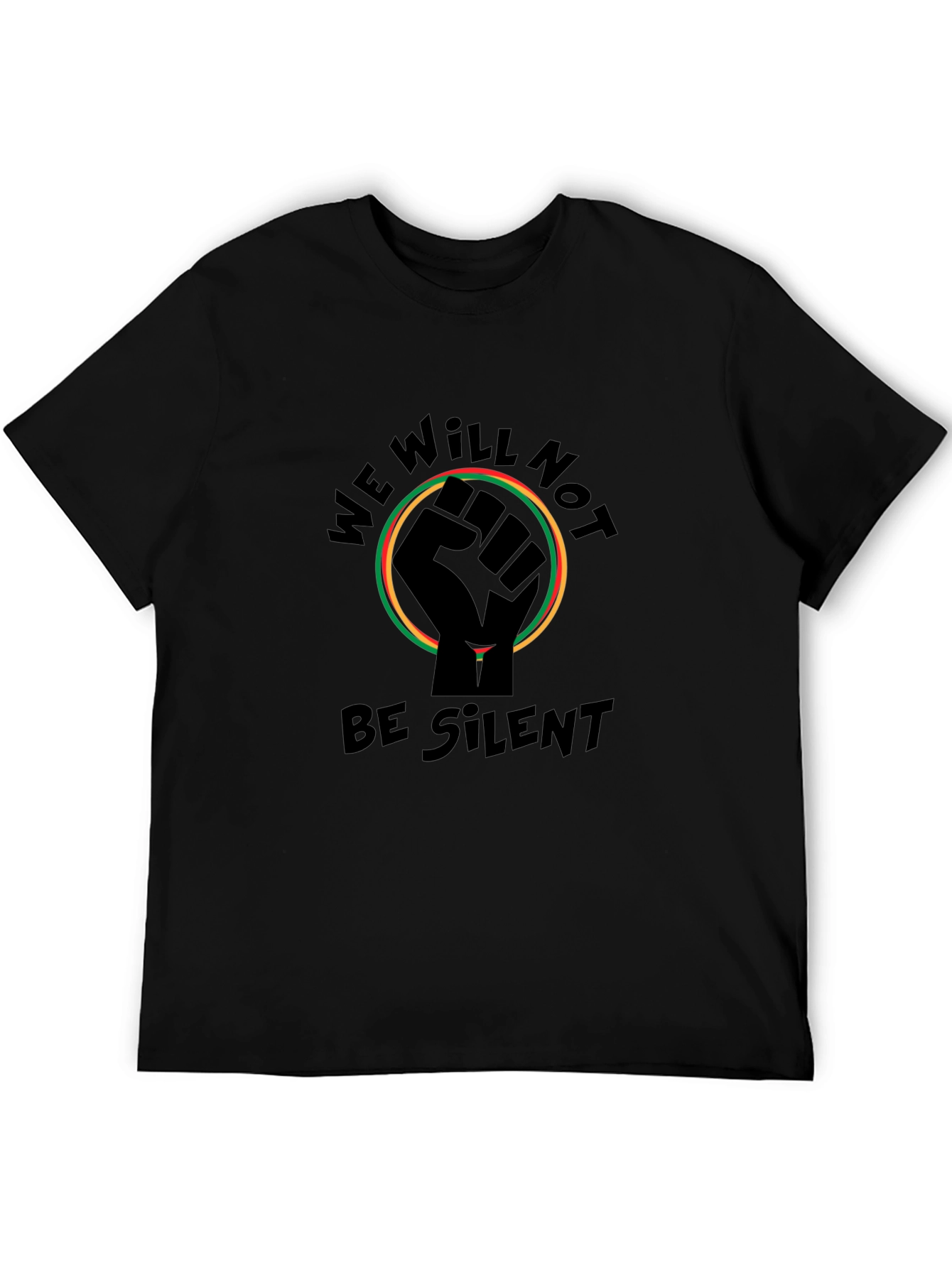 We Will Not Be Silent Fist Graphic Tee