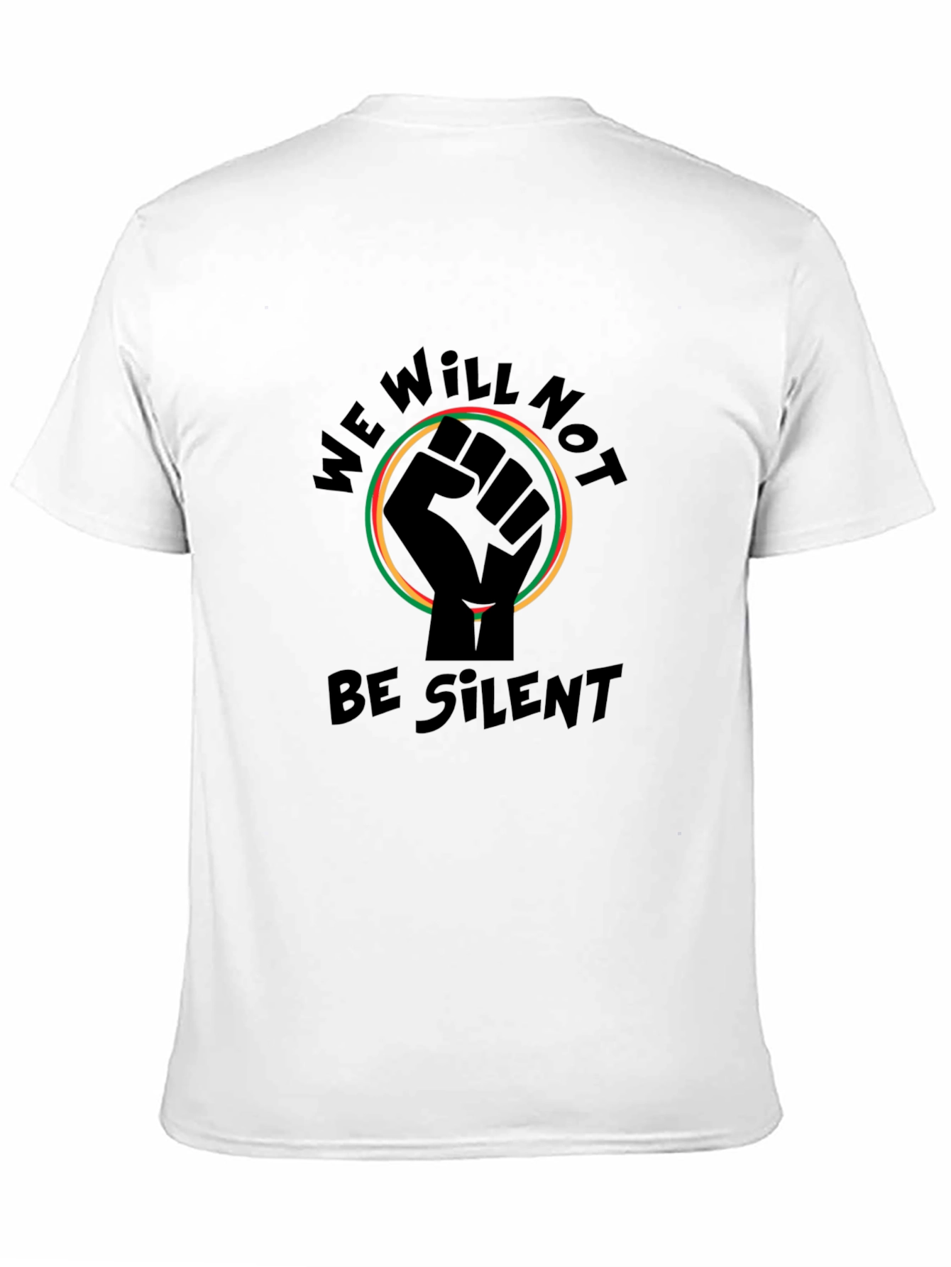 We Will Not Be Silent Fist Graphic Tee