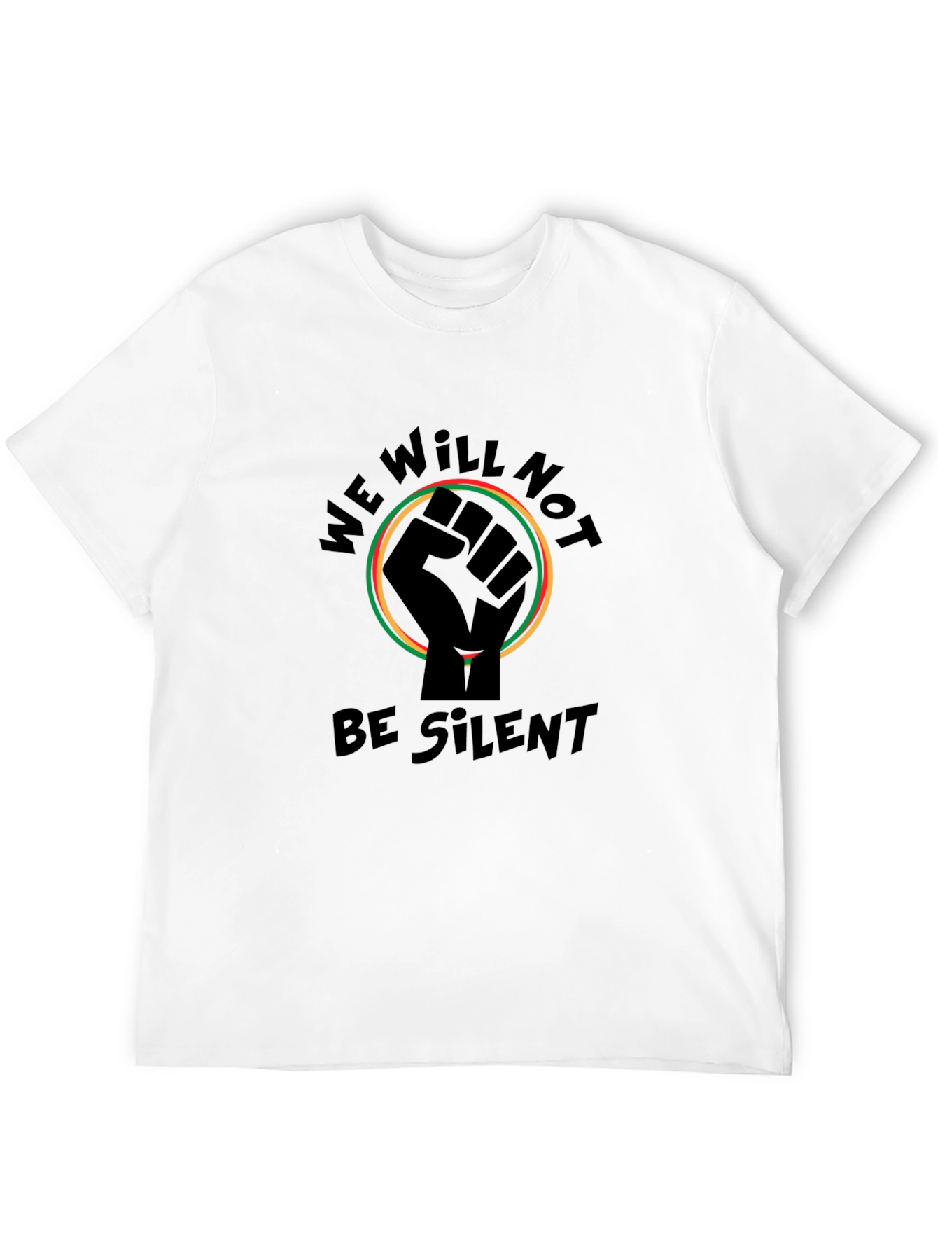 We Will Not Be Silent Fist Graphic Tee
