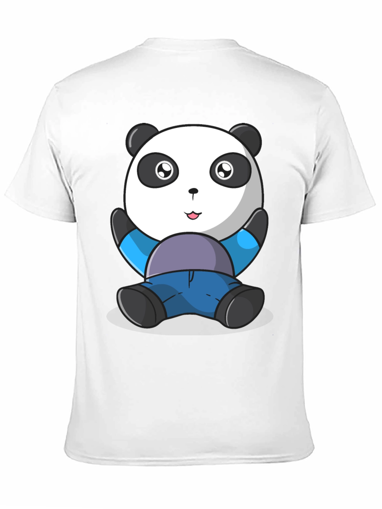 Cute Panda Bear Graphic T-Shirt