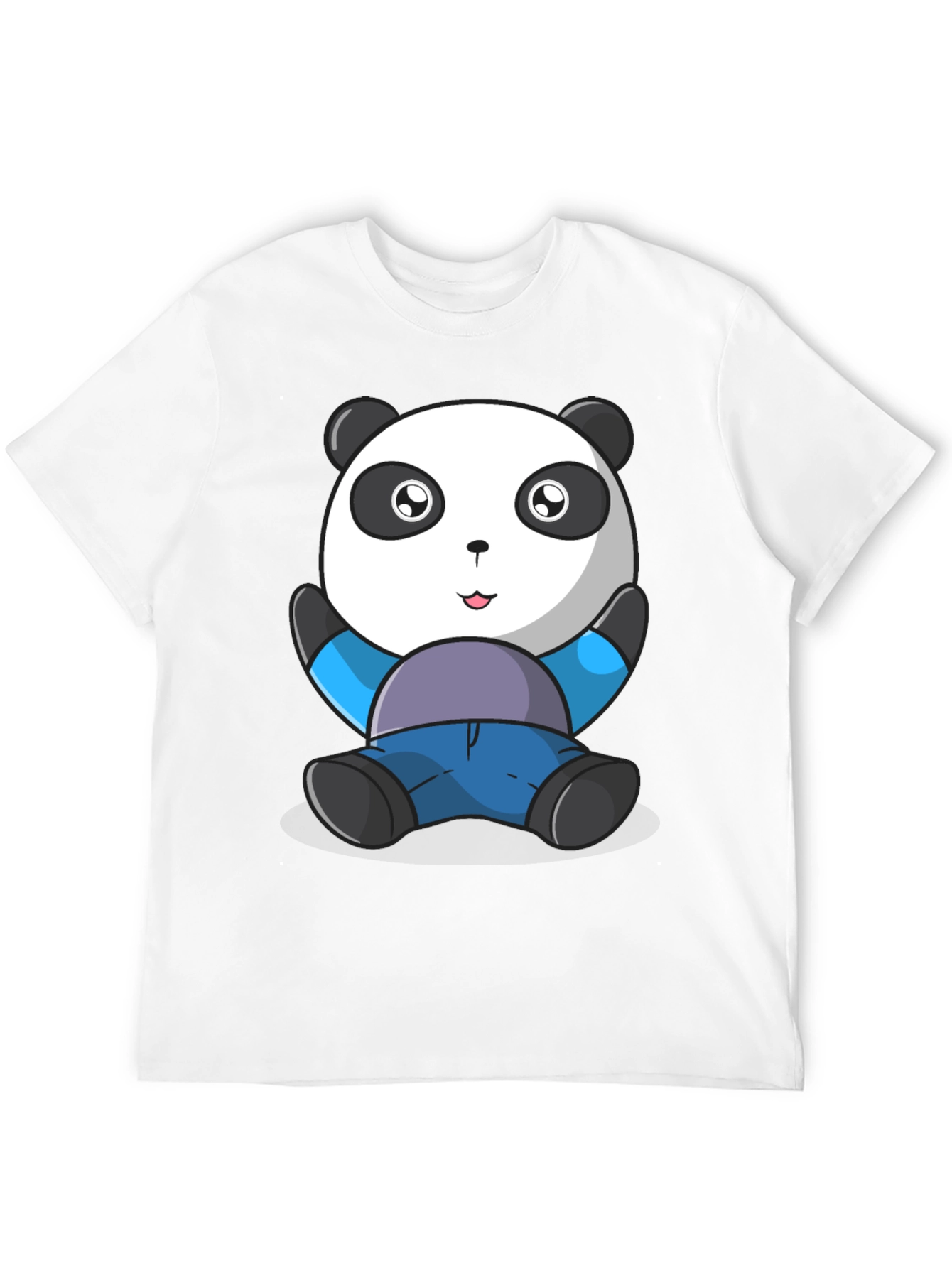 Cute Panda Bear Graphic T-Shirt