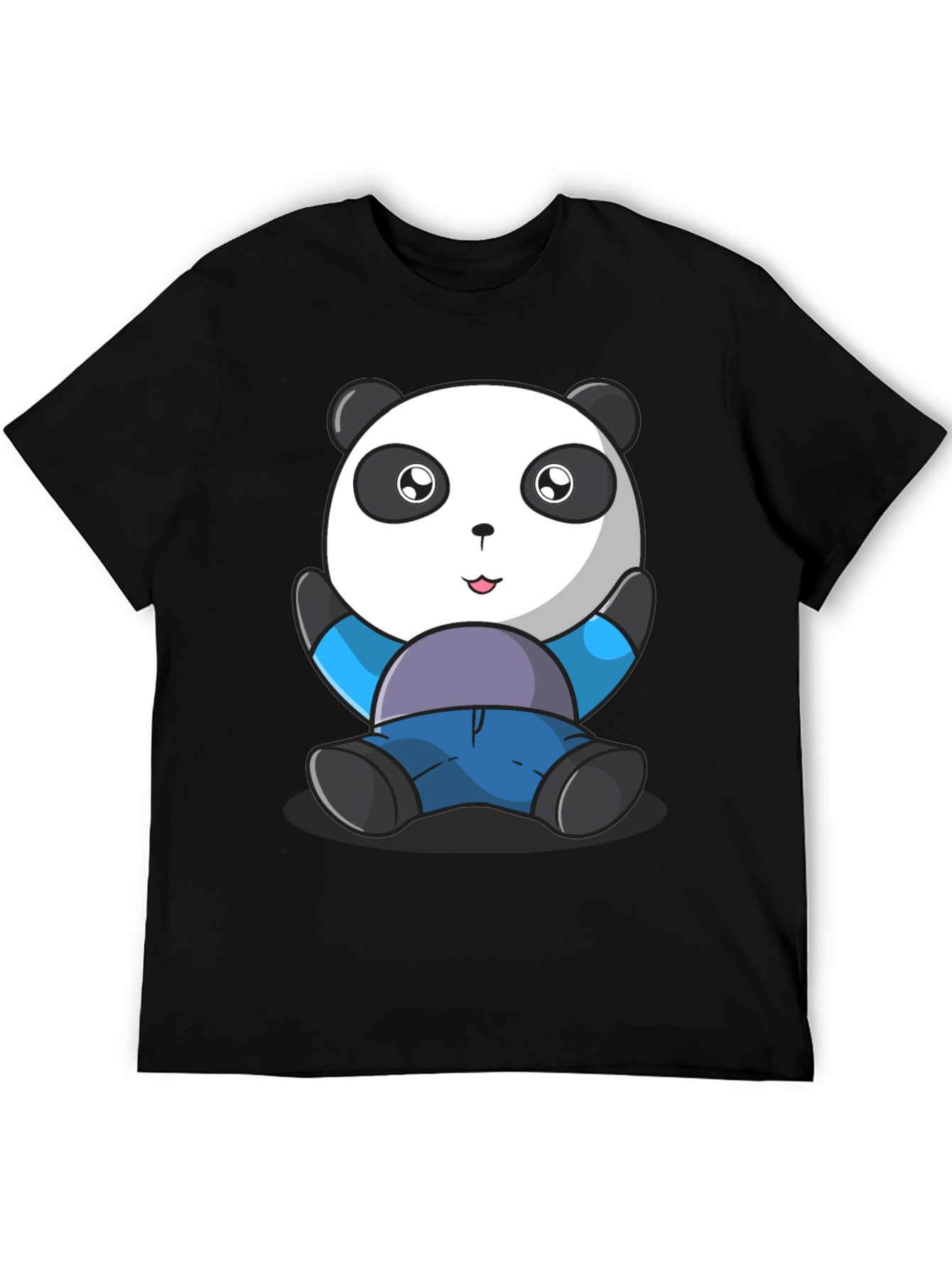 Cute Panda Bear Graphic T-Shirt