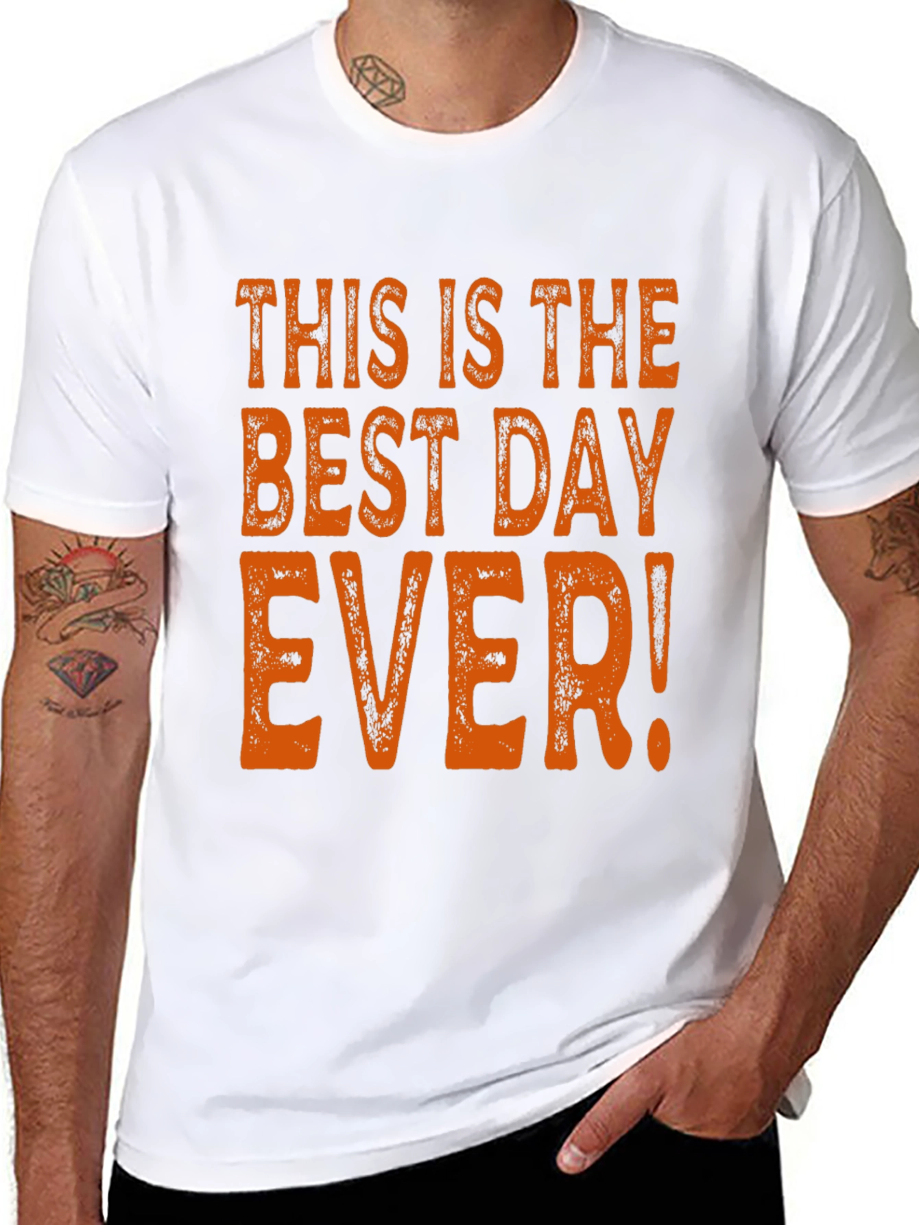 Best Day Ever Graphic Tee - Unisex Black T-Shirt