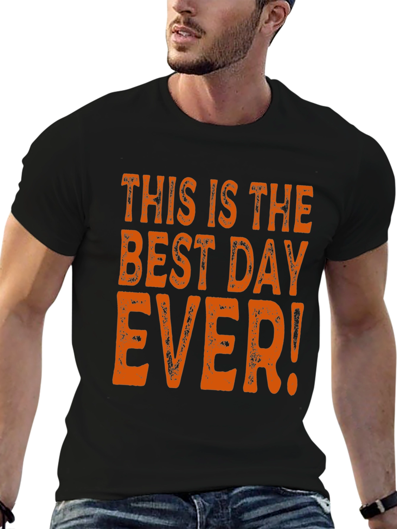 Best Day Ever Graphic Tee - Unisex Black T-Shirt