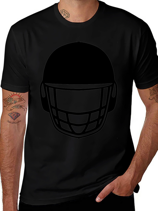 Football Helmet Graphic T-Shirt