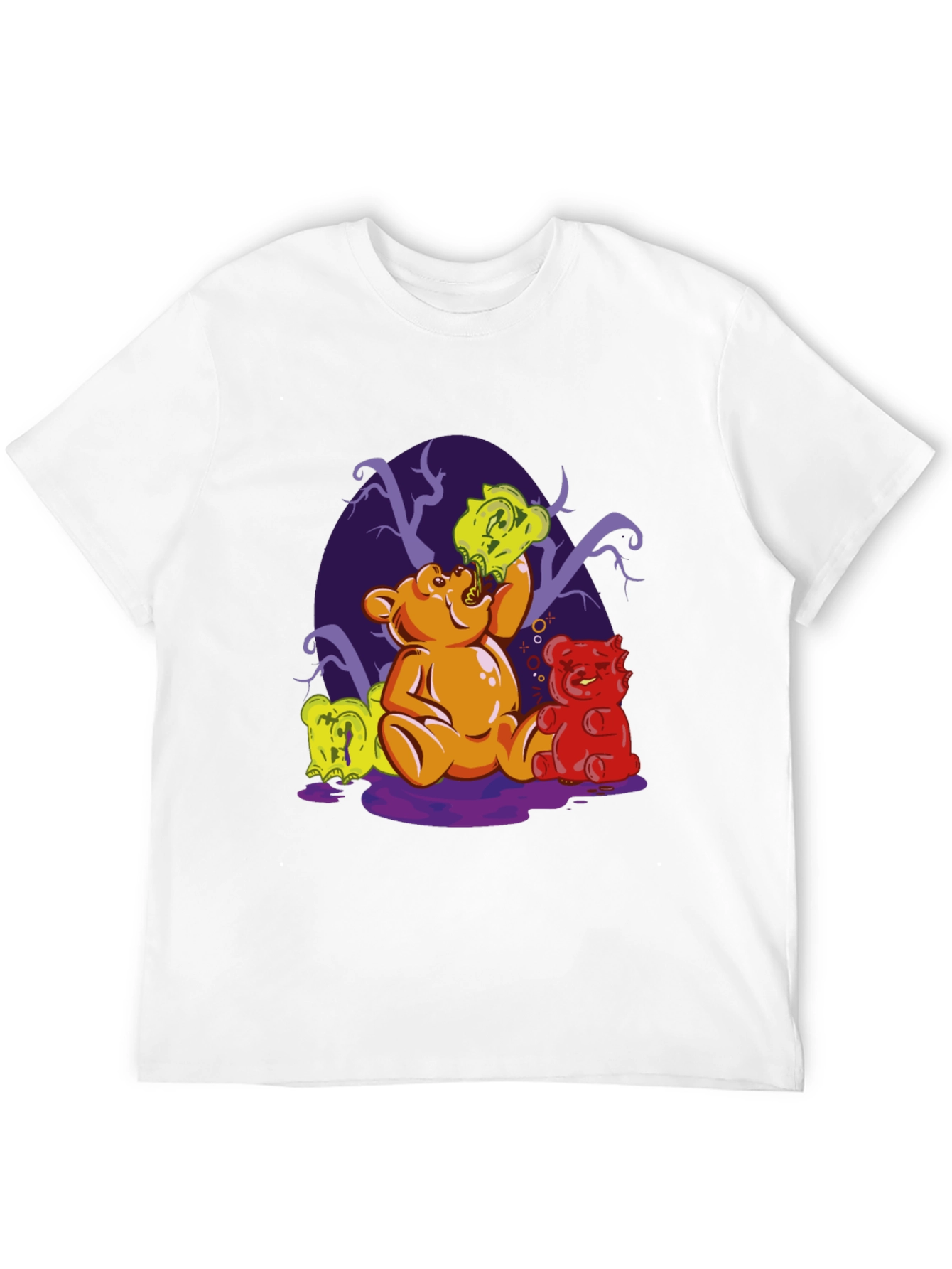 Gummy Bear T-Shirt - Funny Edible Art Tee