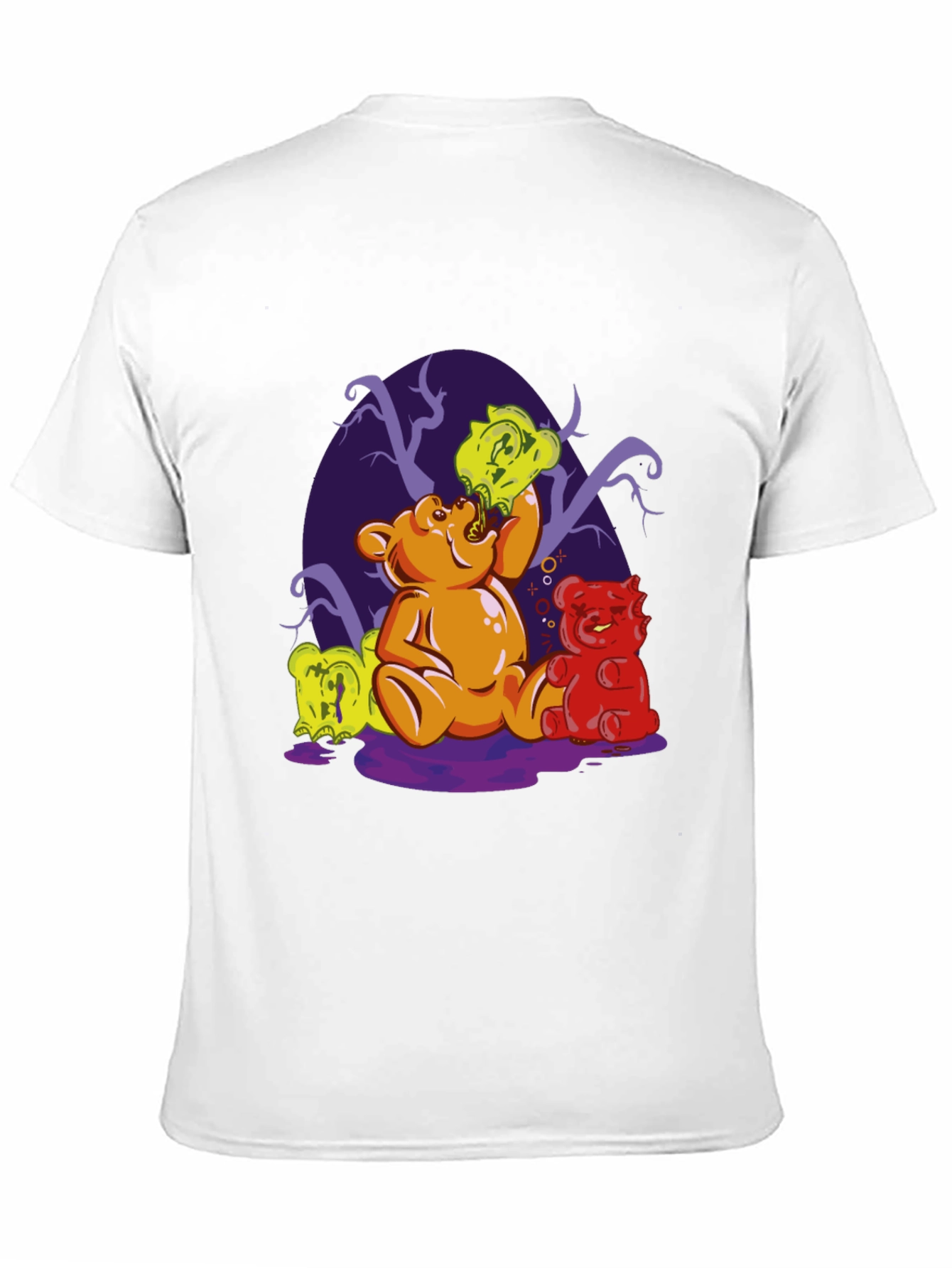 Gummy Bear T-Shirt - Funny Edible Art Tee