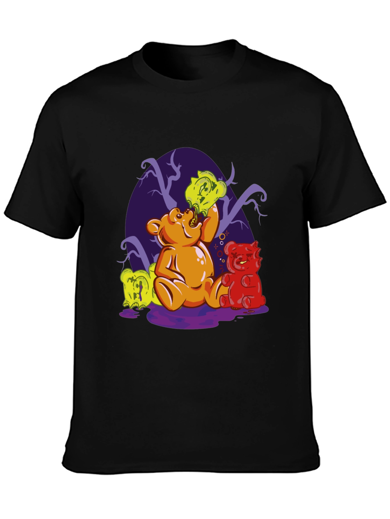 Gummy Bear T-Shirt - Funny Edible Art Tee