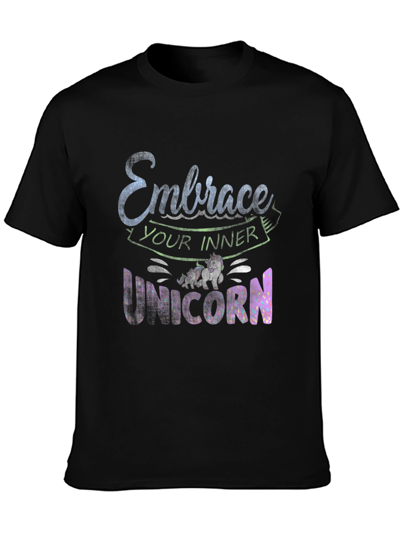 Embrace Your Inner Unicorn Graphic T-Shirt