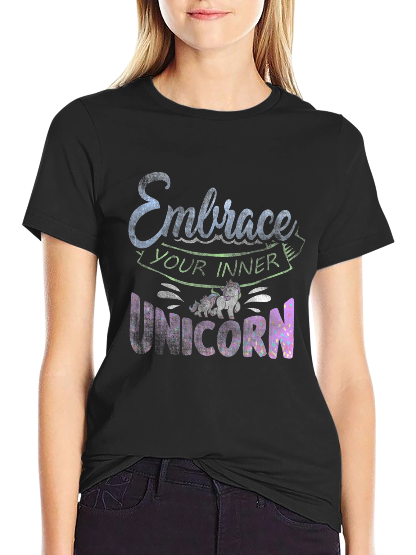 Embrace Your Inner Unicorn Graphic T-Shirt