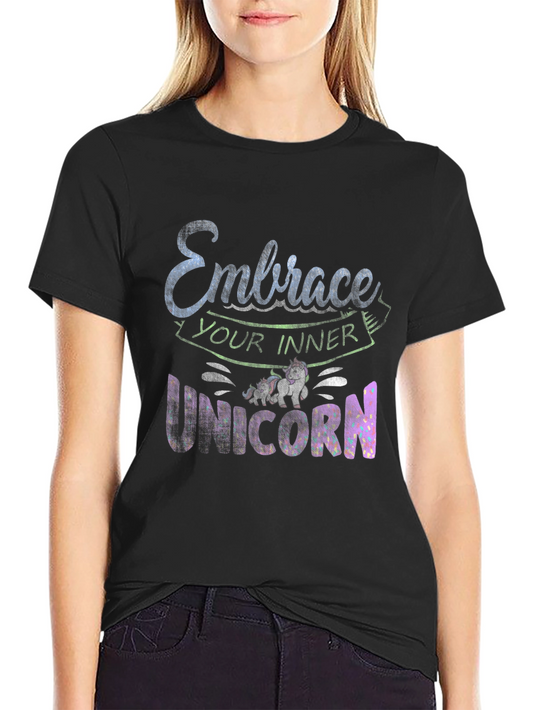 Embrace Your Inner Unicorn Graphic T-Shirt